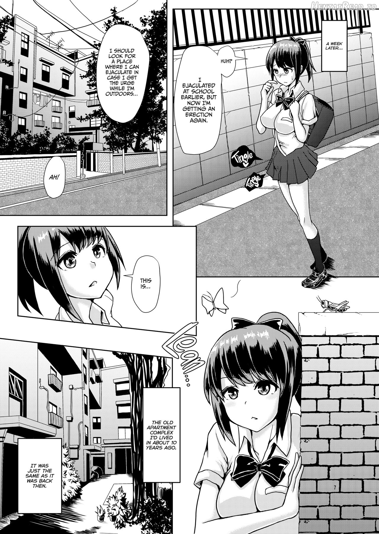 Issho ni Futanari Practice 5 Chapter 1 - page 6
