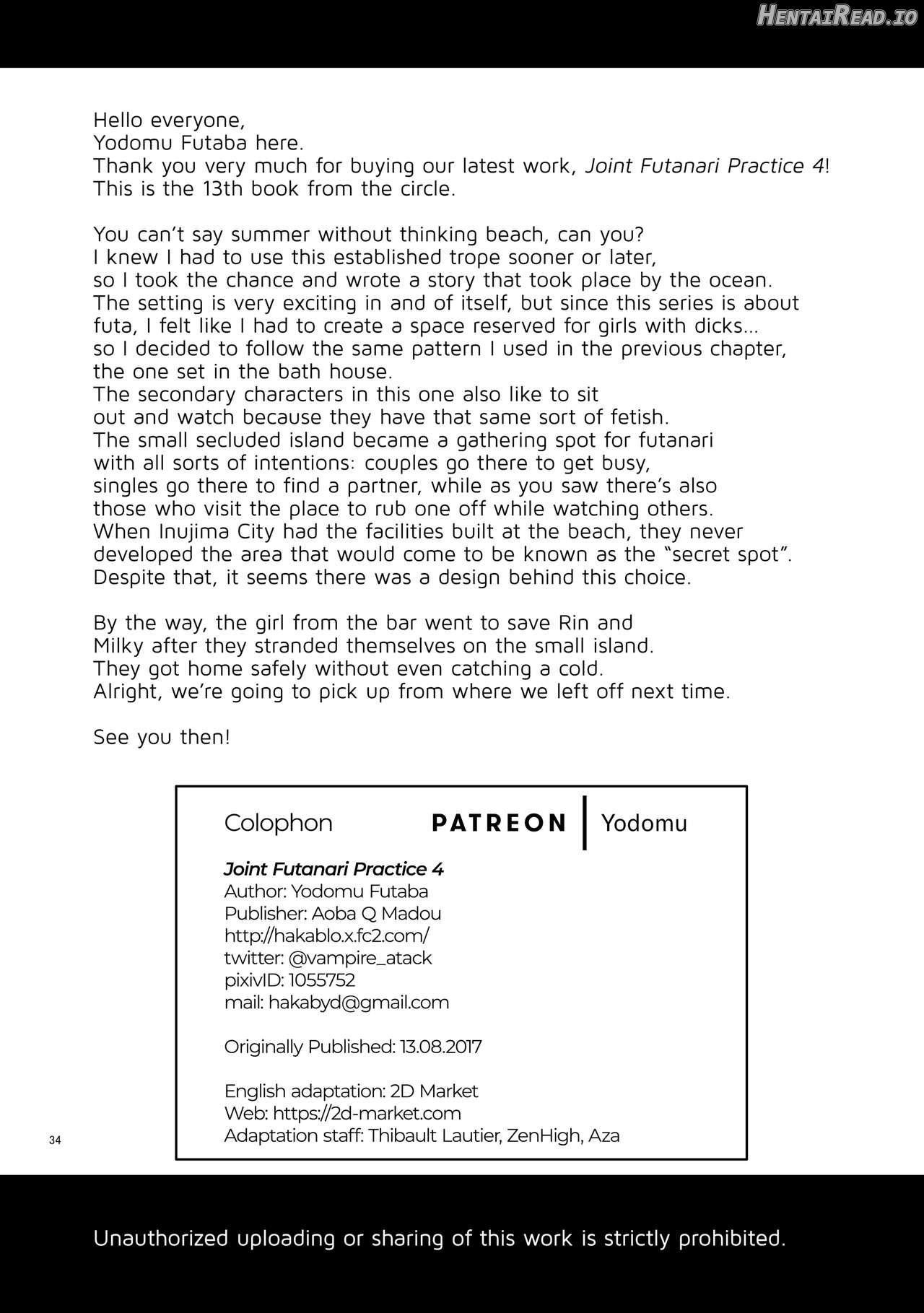 Issho ni Futanari Practice 5 Chapter 4 - page 33