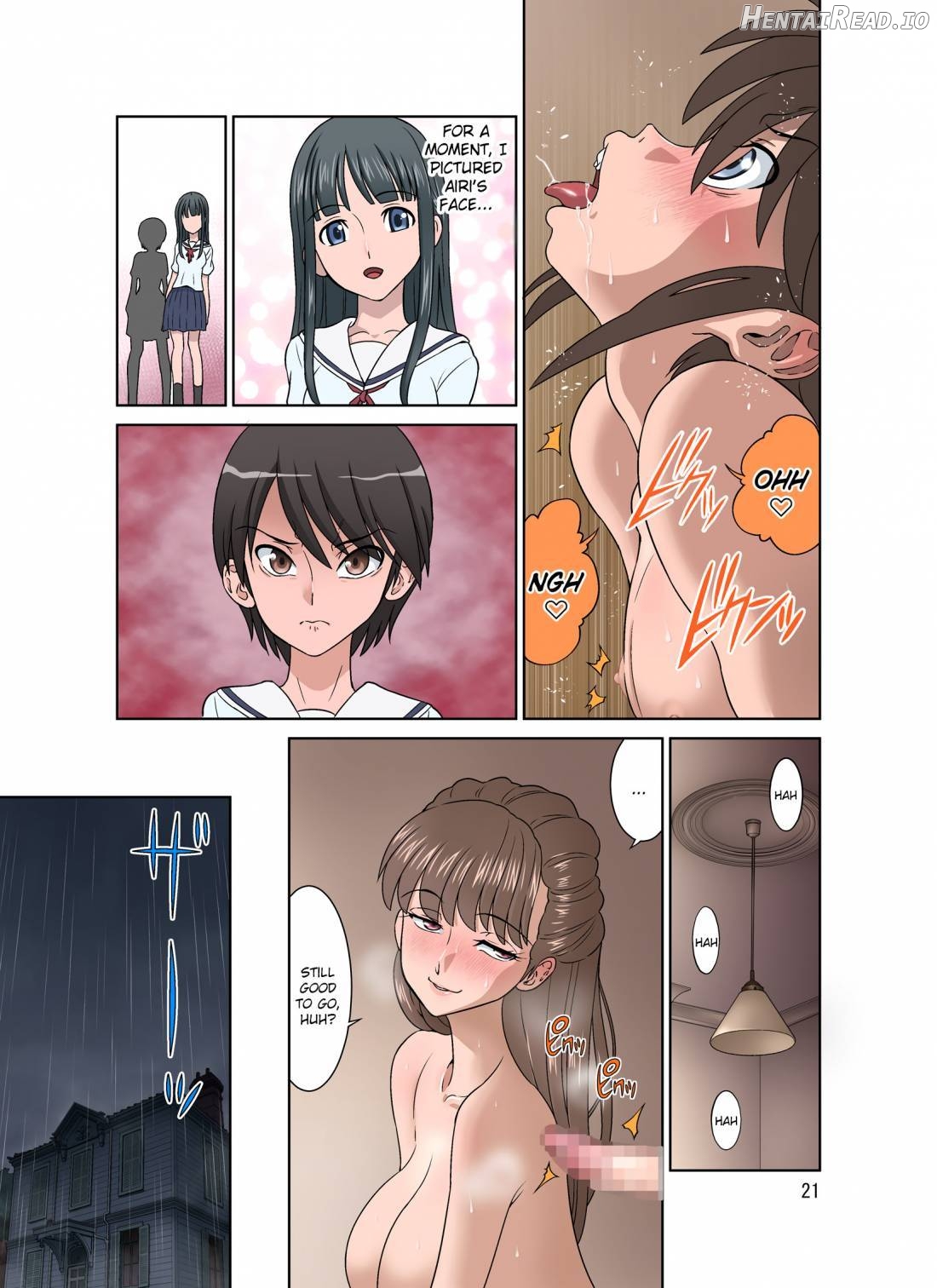 Kakeochi Hentai Chapter 1 - page 20