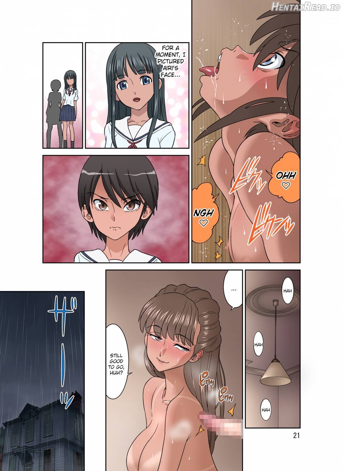 Kakeochi Hentai Chapter 1 - page 70