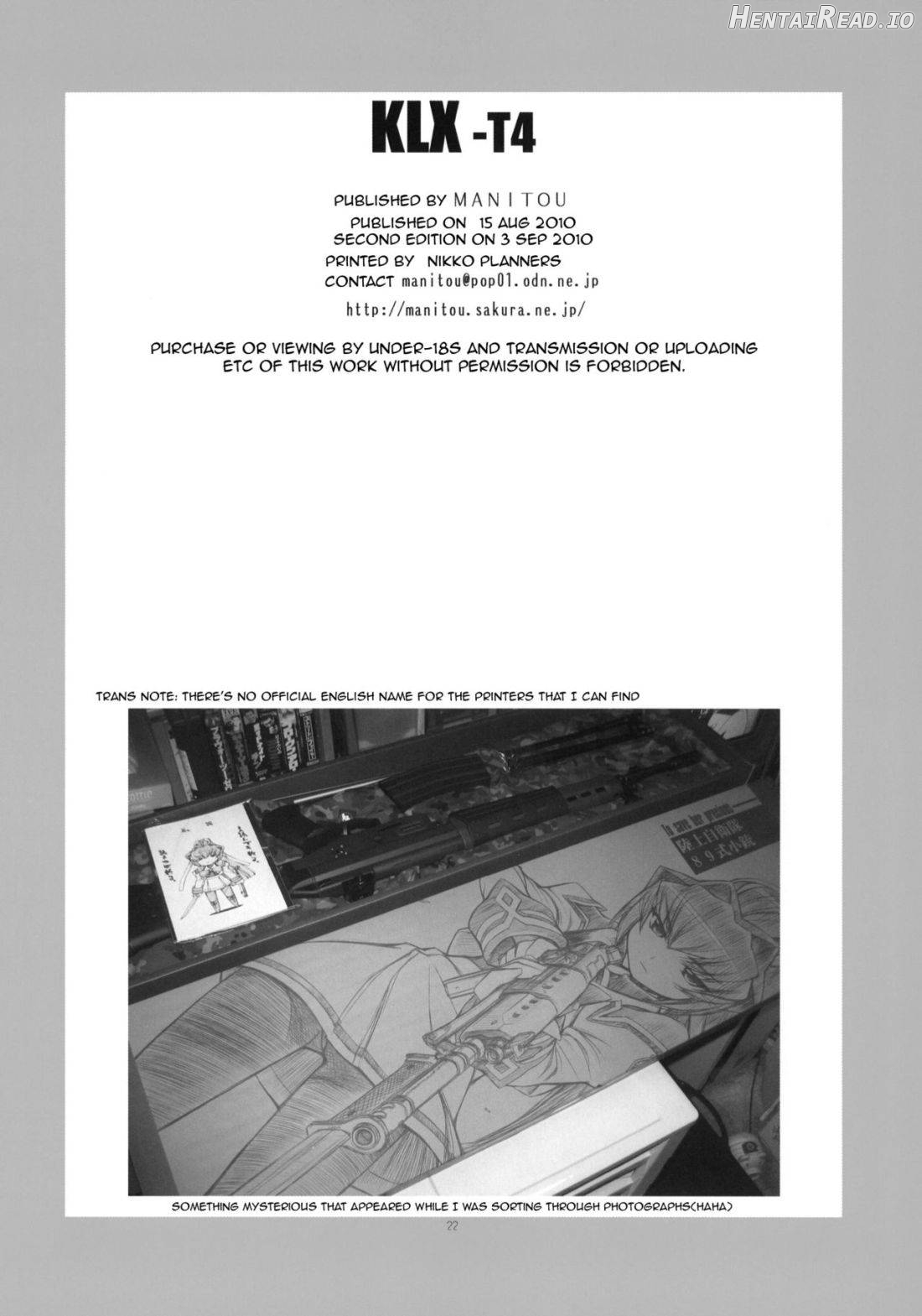 KLX-T3 Hentai Chapter 4 - page 21