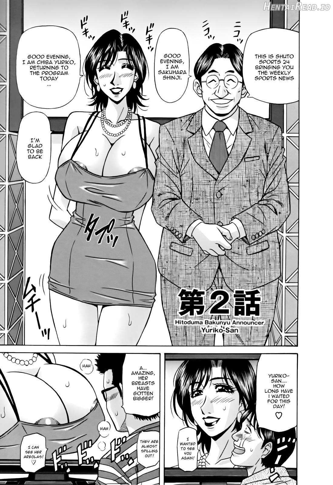 Hitozuma Bakunyuu Announcer Yuriko-san 1 Chapter 1 - page 28
