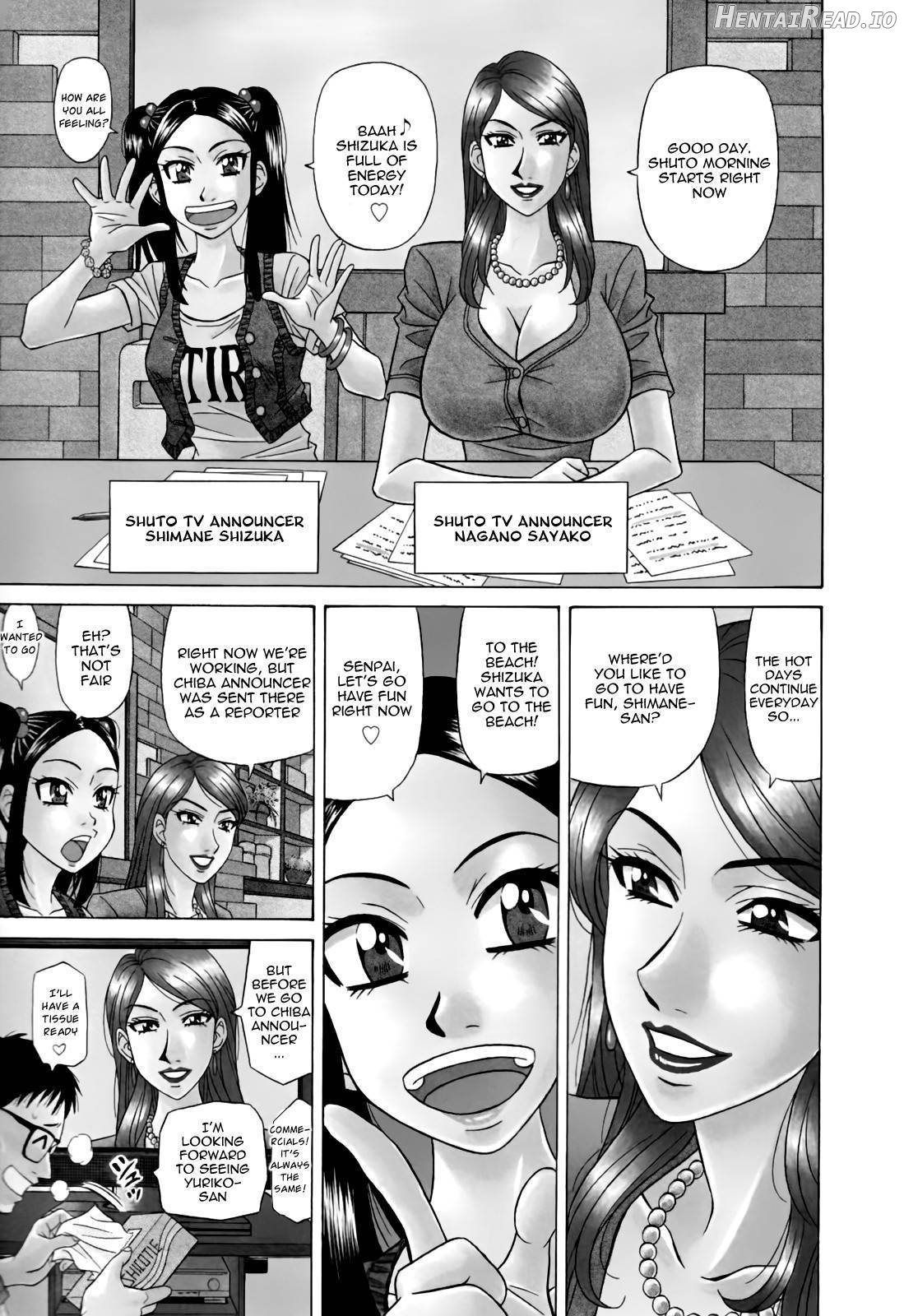 Hitozuma Bakunyuu Announcer Yuriko-san 1 Chapter 1 - page 87