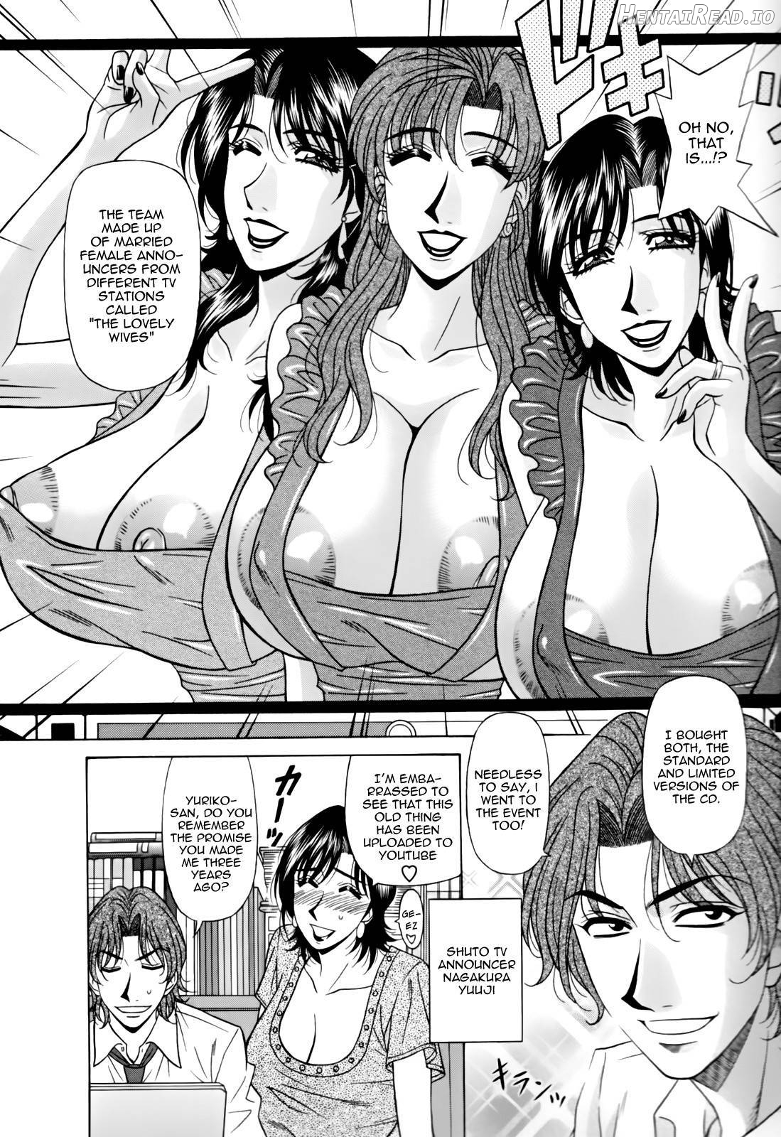 Hitozuma Bakunyuu Announcer Yuriko-san 1 Chapter 1 - page 129