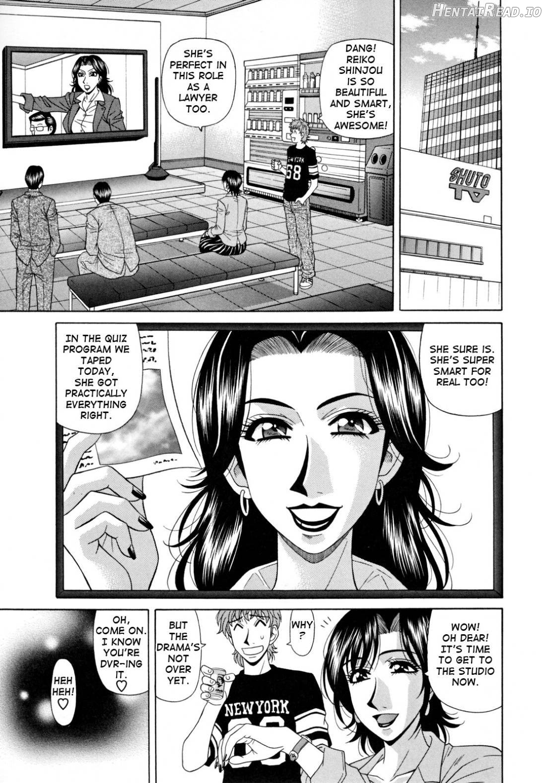 Hitozuma Bakunyuu Announcer Yuriko-san 1 Chapter 2 - page 115