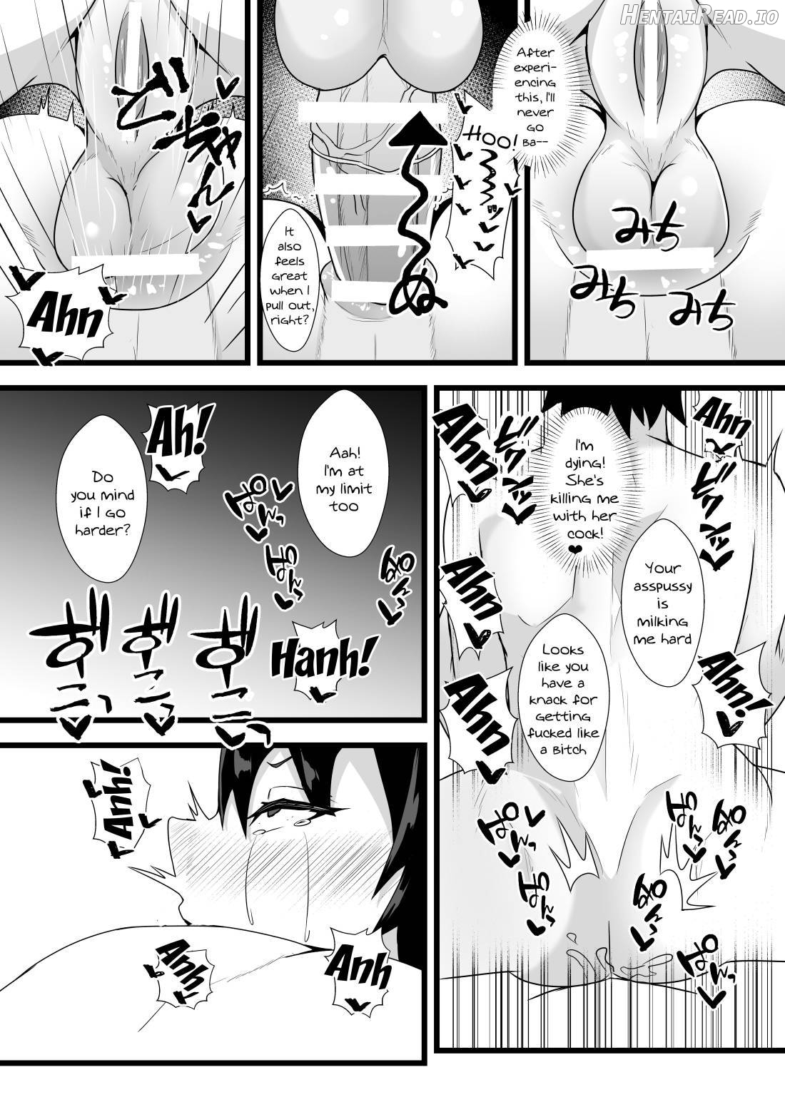 Guda Guda Futanari Gyaku Anal Chin Make Kairaku Ochi Hon Chapter 1 - page 9