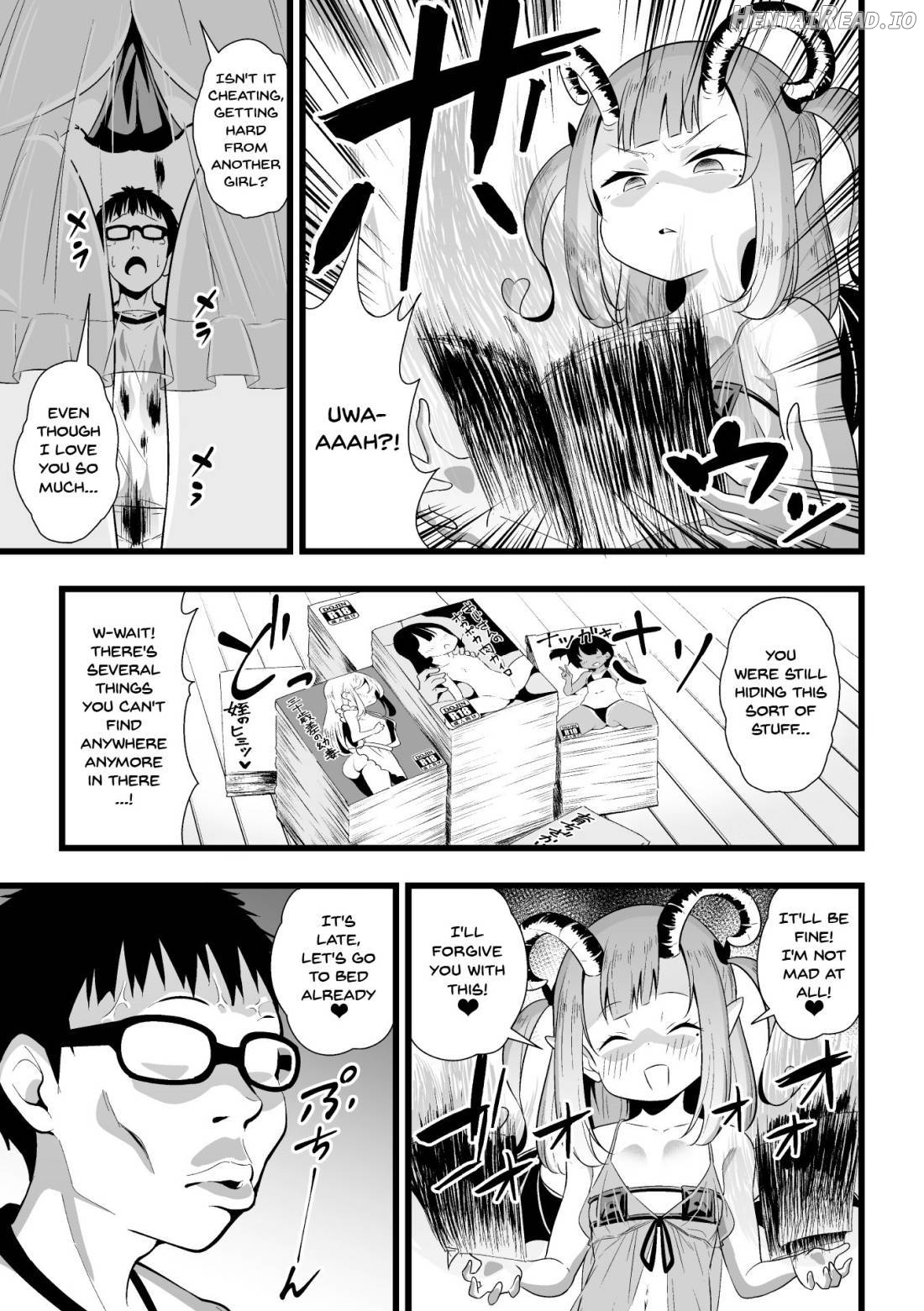 2D Comic Magazine Mesugaki Succubus Seisai Namaiki Aka-chan Heya o Wakarase-bou de Kousei Knock Vol. 1 Chapter 2 - page 8