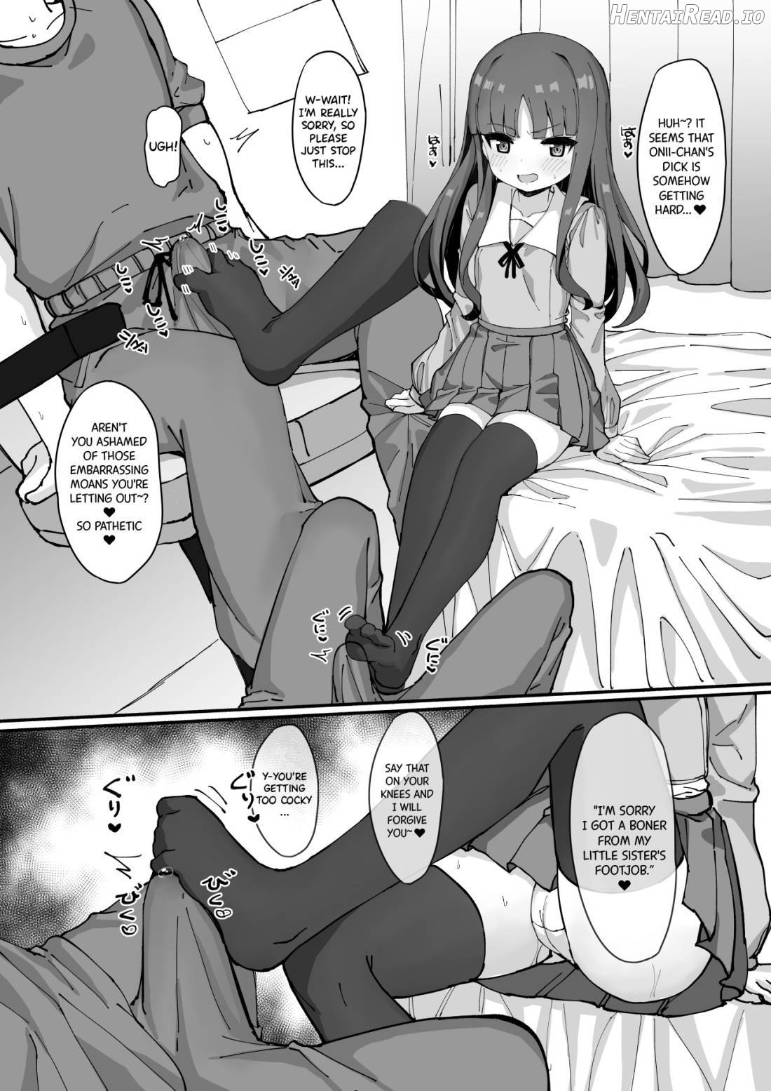 Imouto ni Ashikoki Sareta node, Shikaeshi Oshioki Ecchi Chapter 1 - page 9