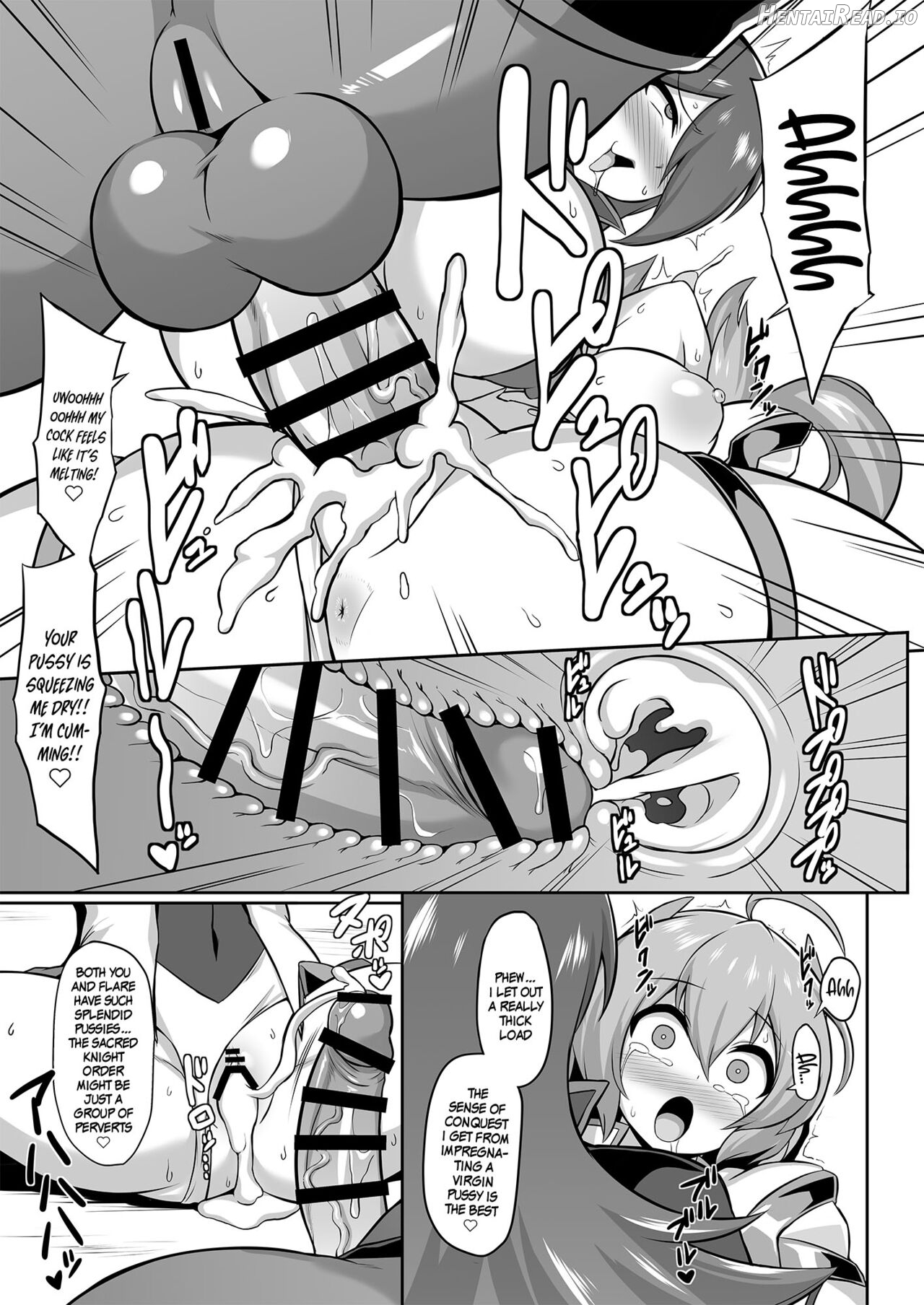 Seisou Kouki Sacred Flare -Kutsujoku no Kyousei Fukujuu Sennou- Chapter 2 - page 10