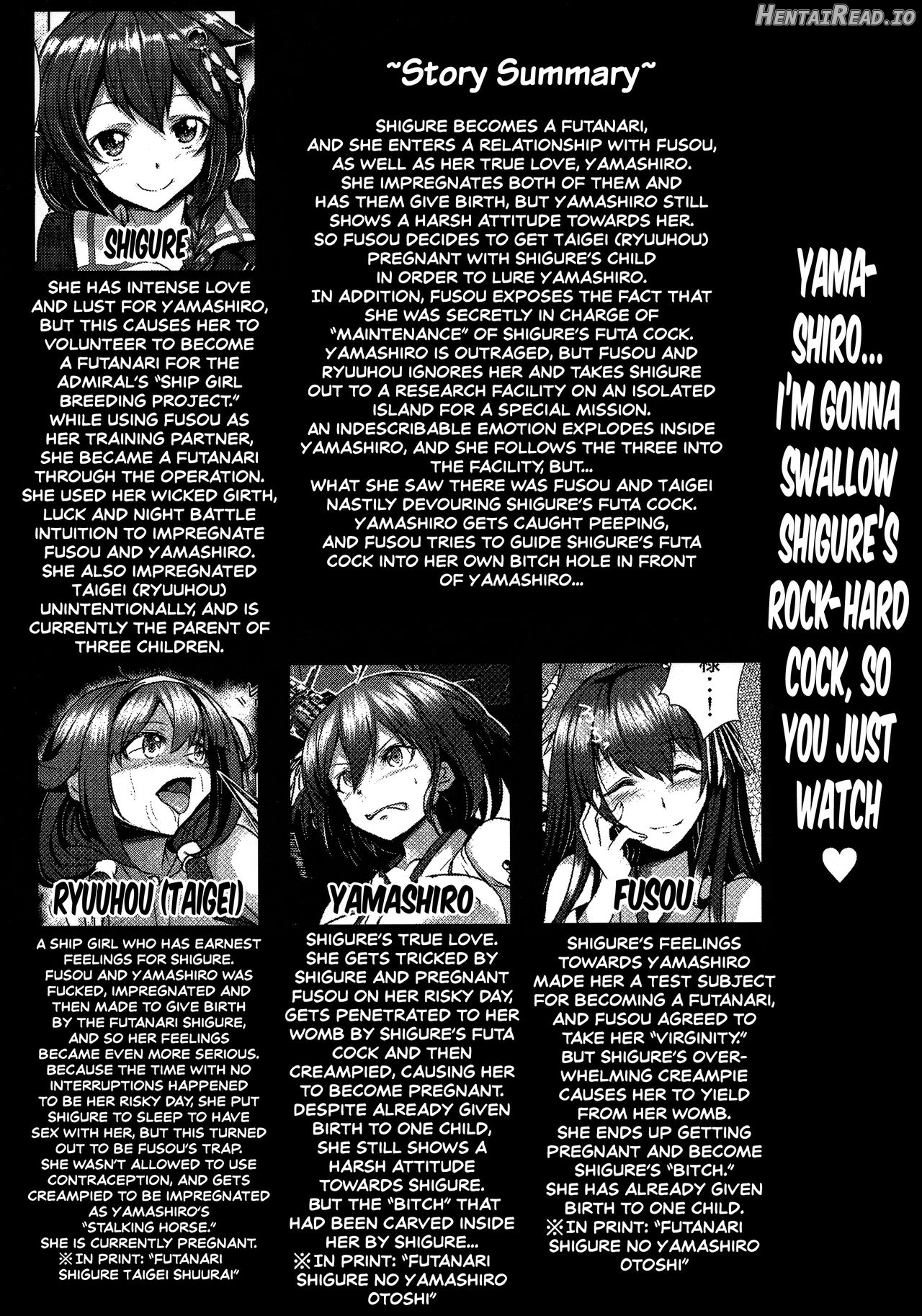 Futanari Shigure no Yamashiro Otoshi ~Fusou o Soete~ Kai Chapter 4 - page 2