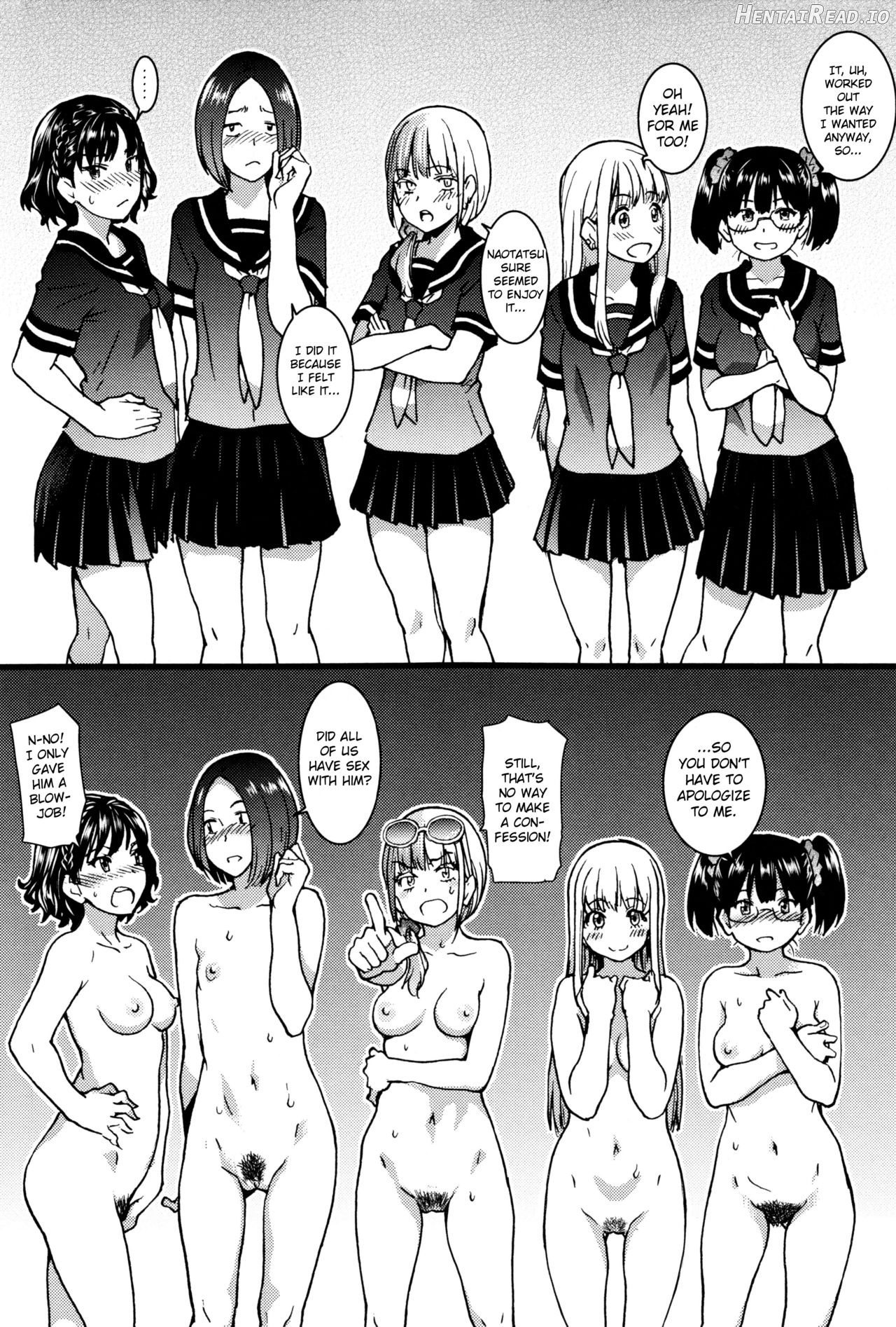 Nudist Beach ni Syuugaku Ryokoude!! - Decensored Chapter 1 - page 169