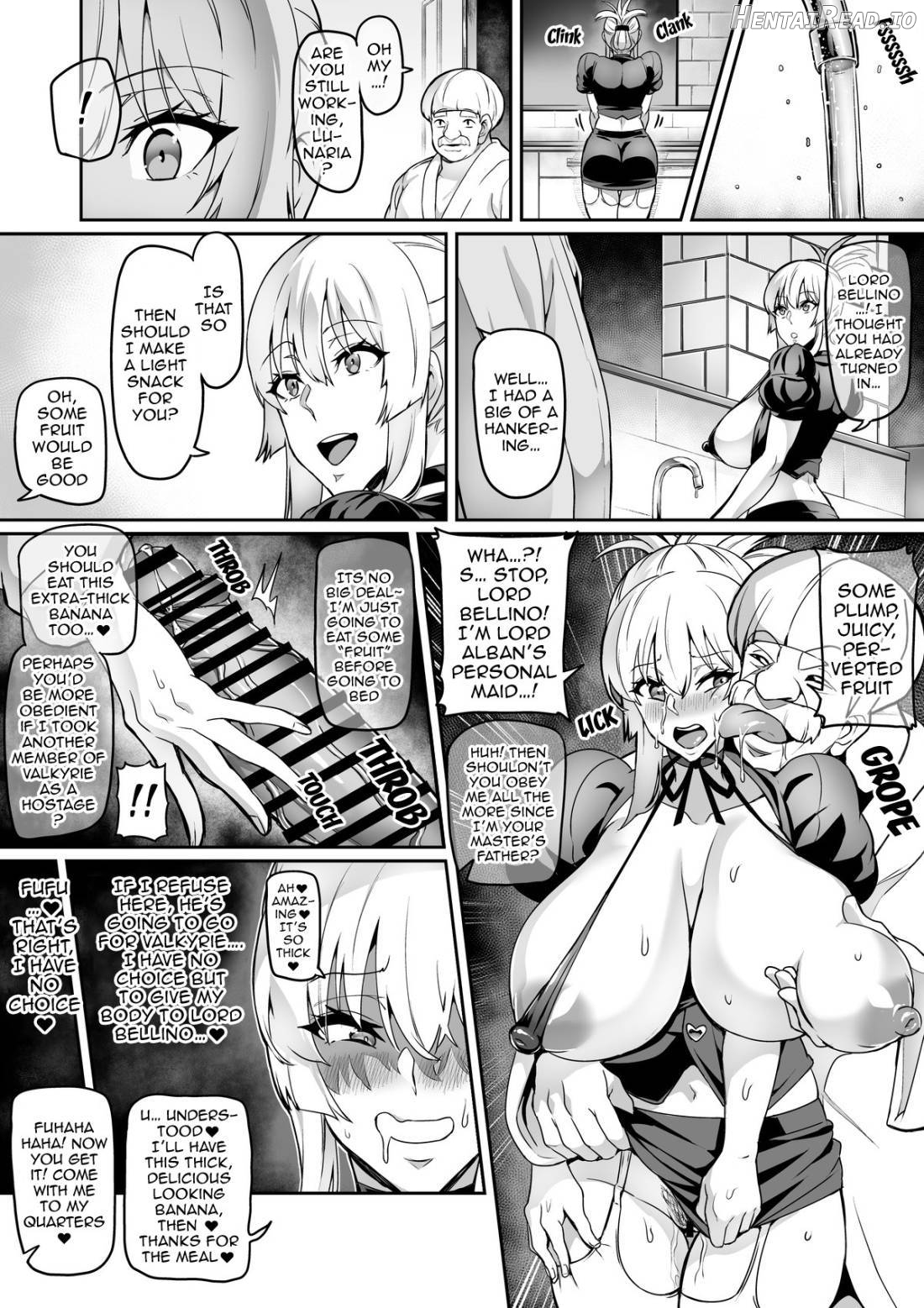 Touma Senki Cecilia IF Lunaria to Hentai Ouzoku no Wana ~Dappi Haizen Hen~ Chapter 2 - page 7