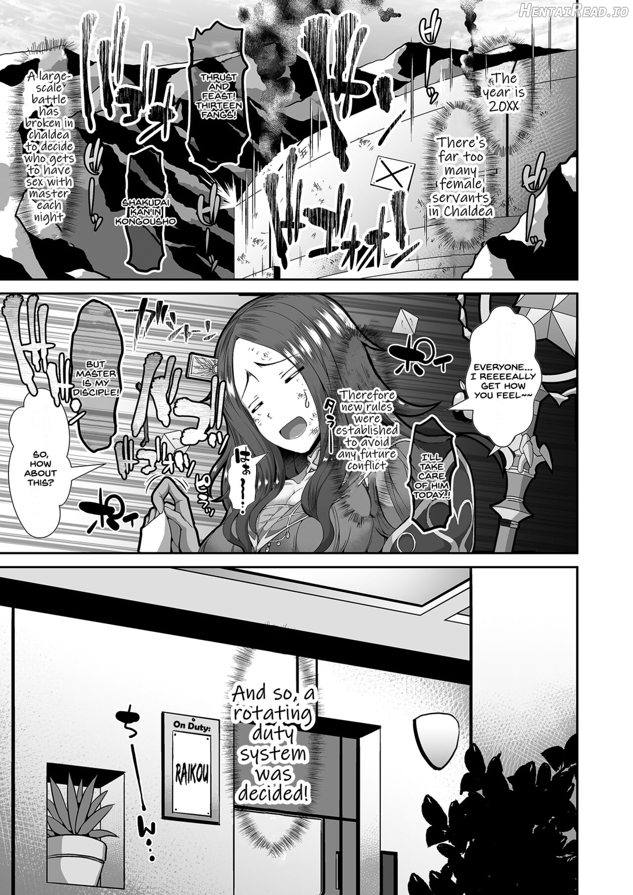 Chaldea SEX Rotation Chapter 1 - page 2