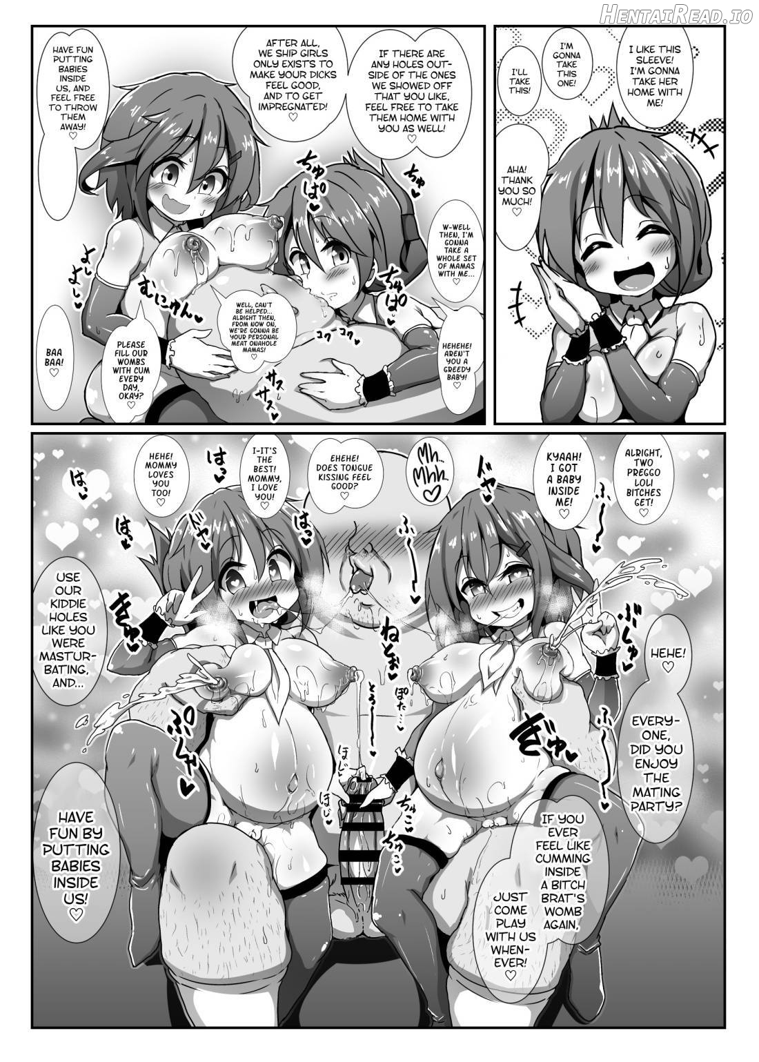 Kozukuri Chinjufu ~Mesugaki Kanmusu no Shikyuu de Tanoshiku Onaho o Tsukutte Asobou~ Chapter 1 - page 33