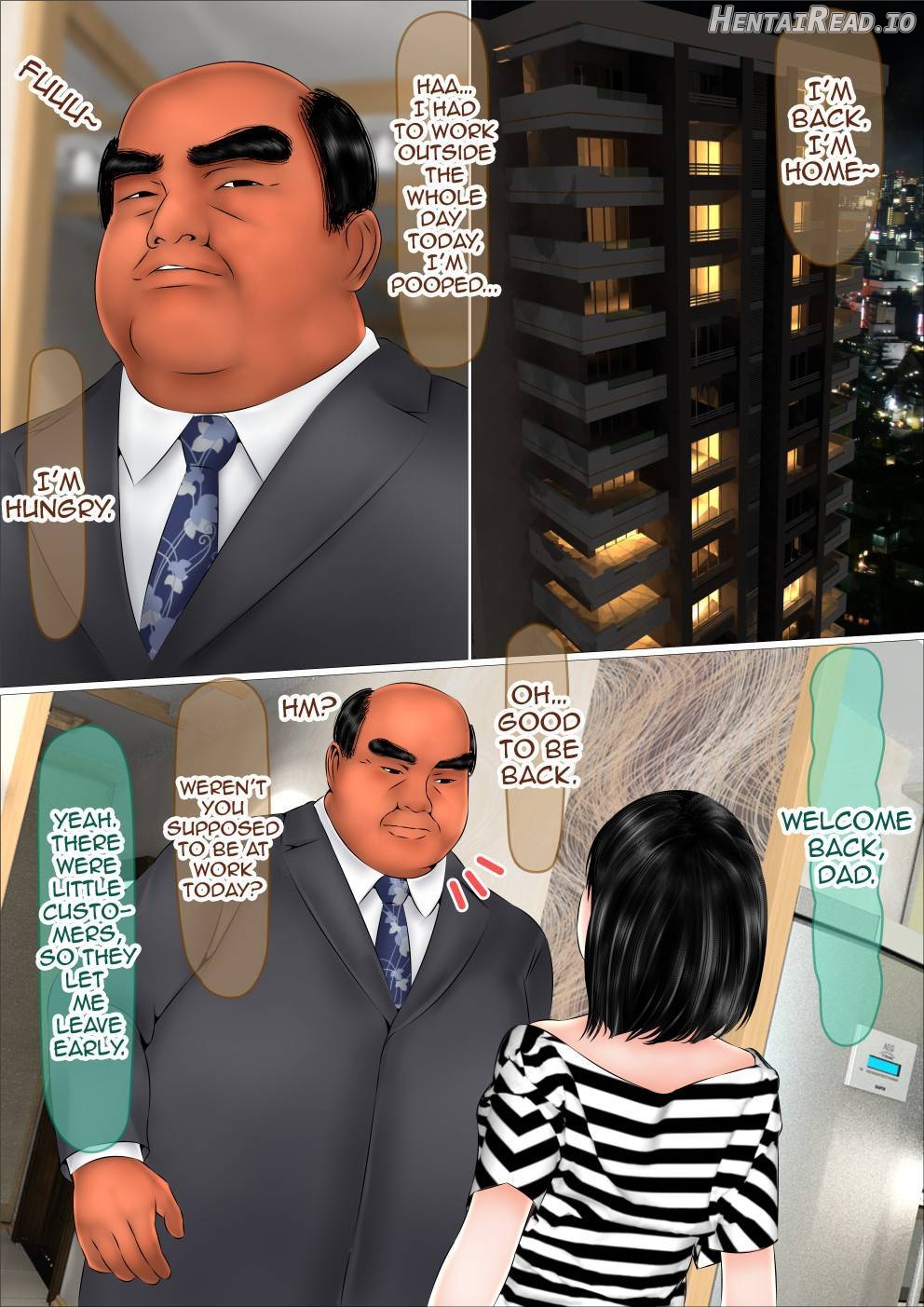 Hajimete no Aite wa Otou-san deshita - #1 Hankouki na Jijo Chapter 3 - page 2