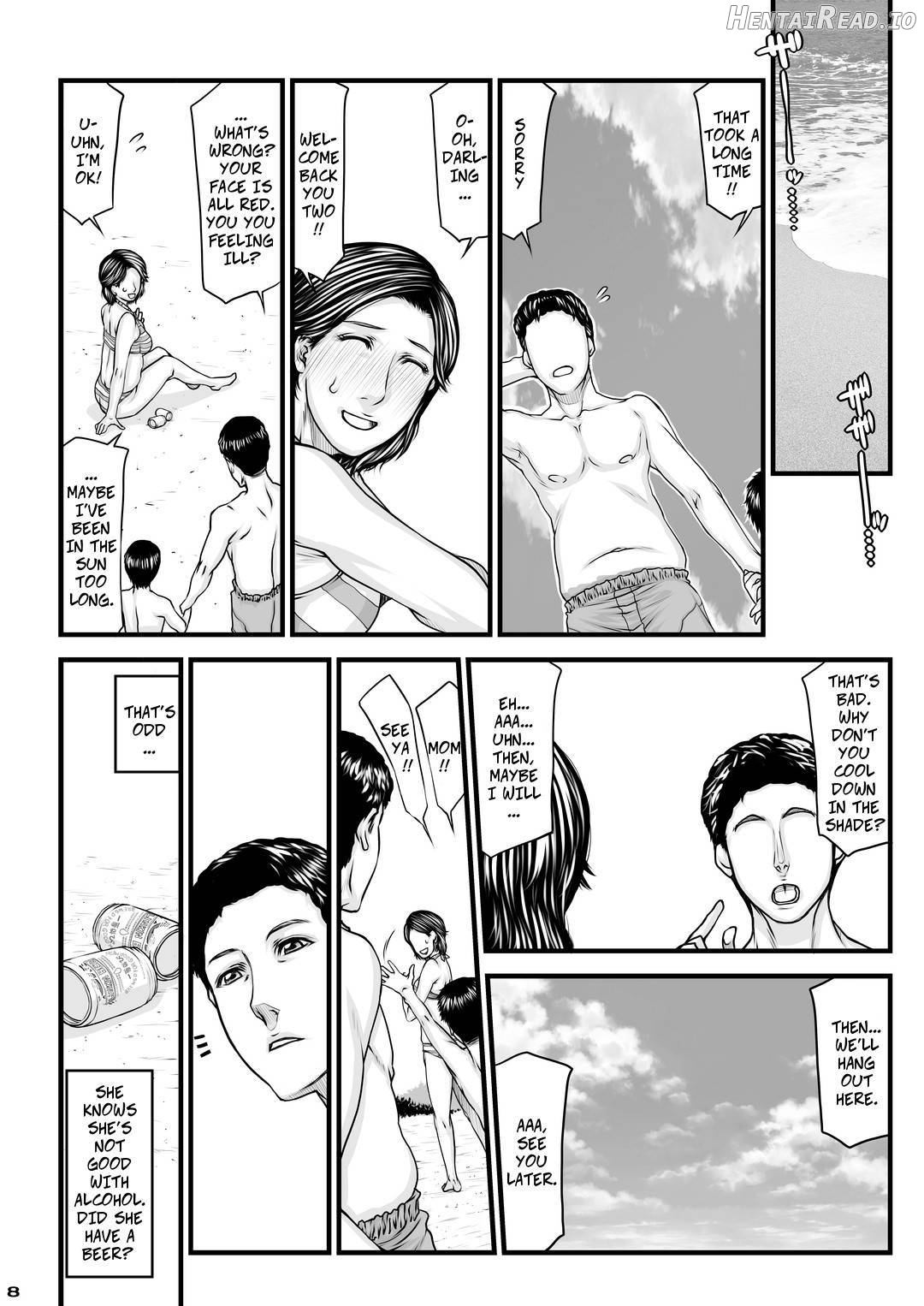 Okaa-san no Netorare Beach Chapter 1 - page 7
