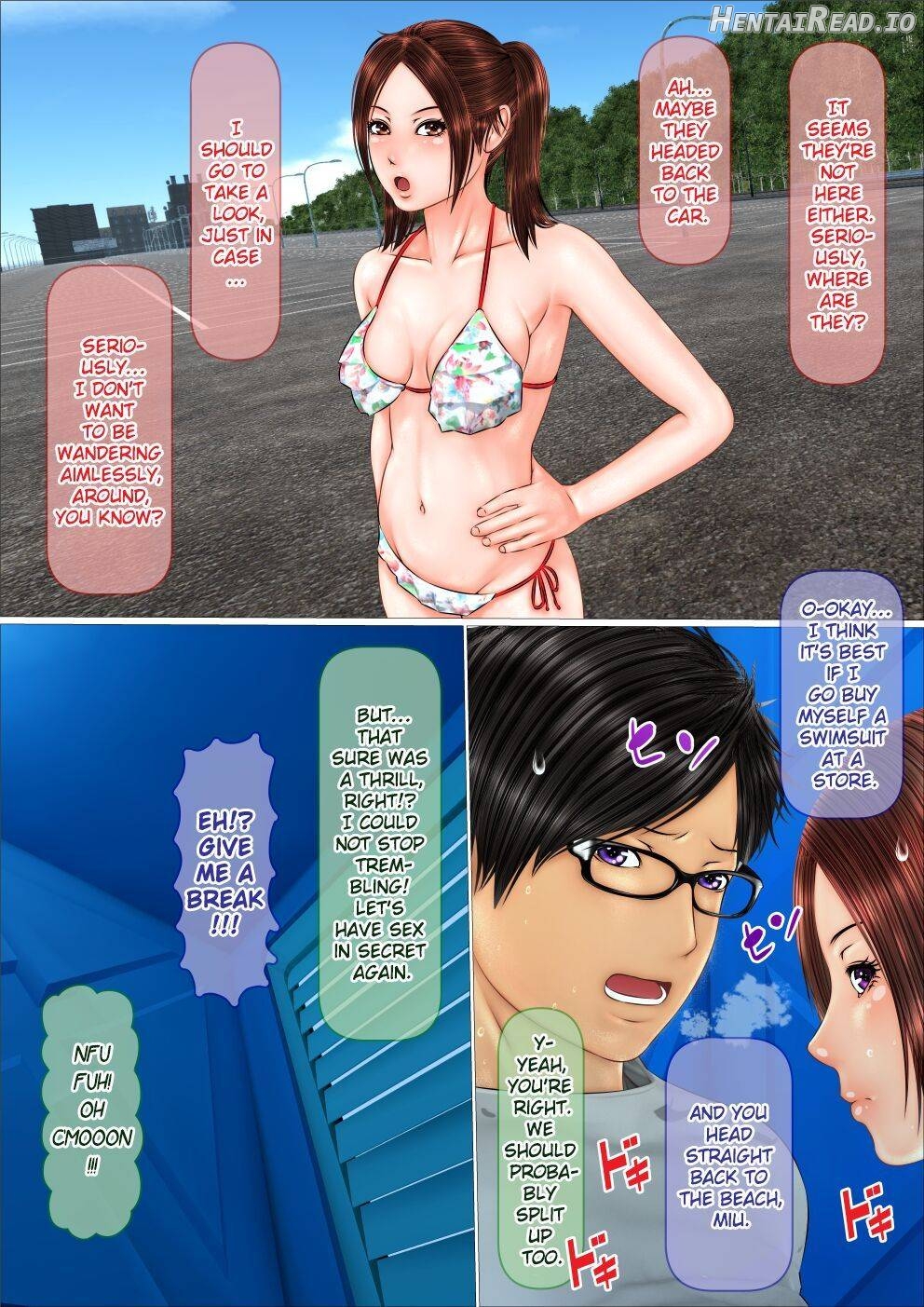 Gal na Imouto to Onsen Ryokan ni Tomattara Shojo Soushitsu Saseru Koto ni Natta Hanashi Chapter 1 - page 60