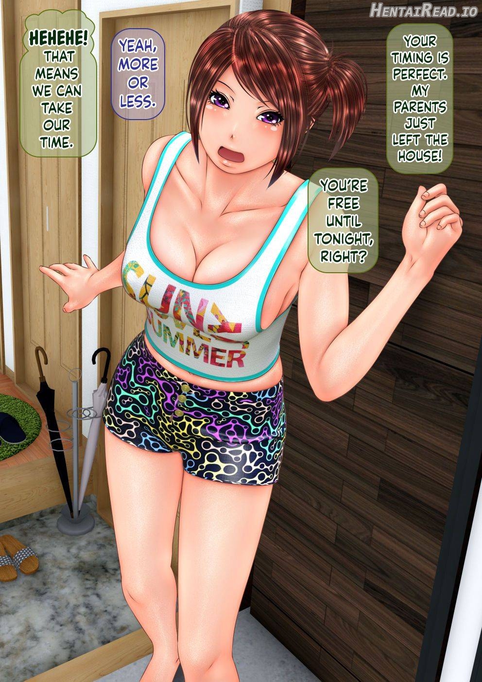 Gal na Imouto to Onsen Ryokan ni Tomattara Shojo Soushitsu Saseru Koto ni Natta Hanashi Chapter 3 - page 55