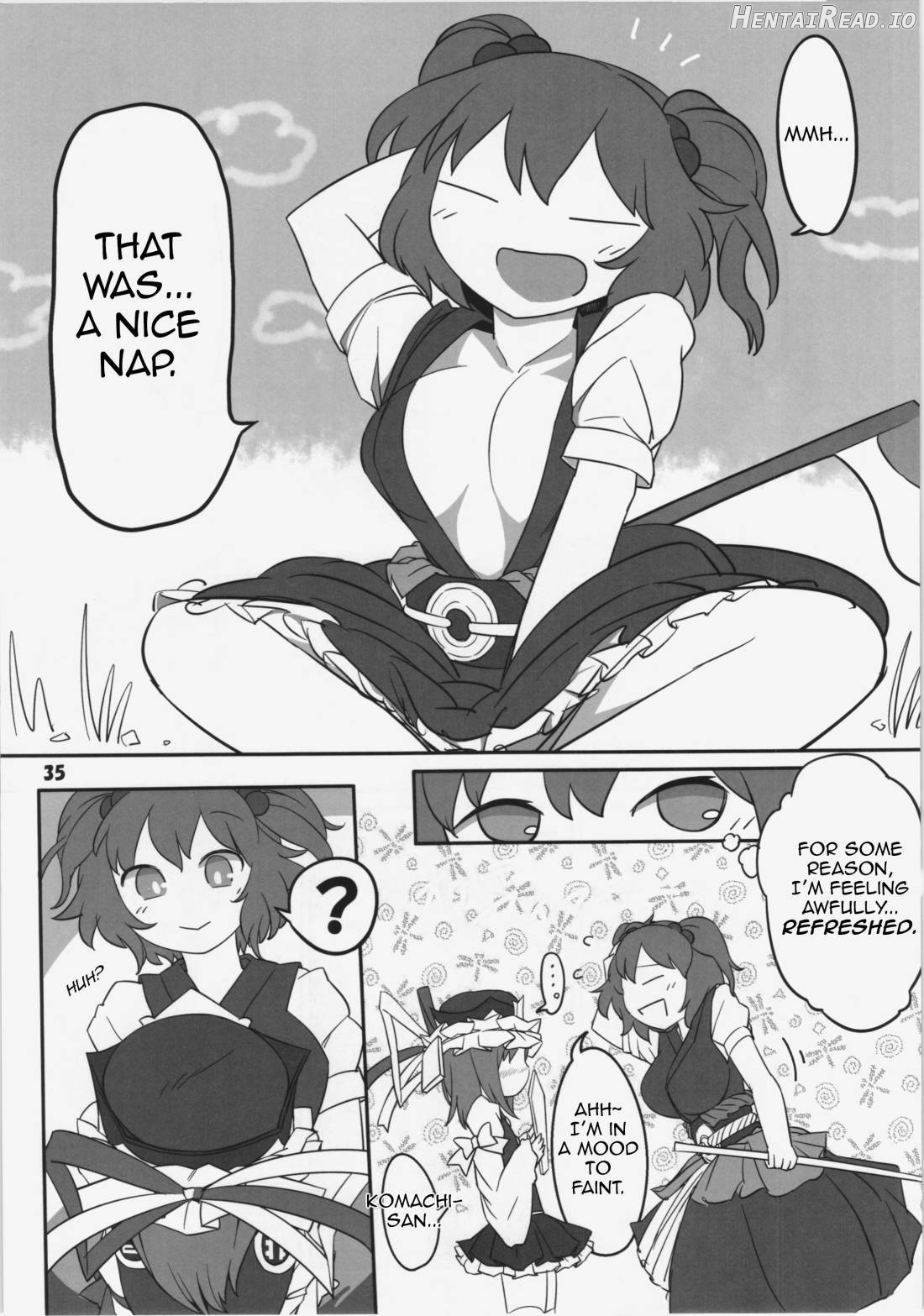Hataraki Sugite Kowareta Komachi ga Eiki-sama ni Gyakushuu suru Hon Chapter 1 - page 34