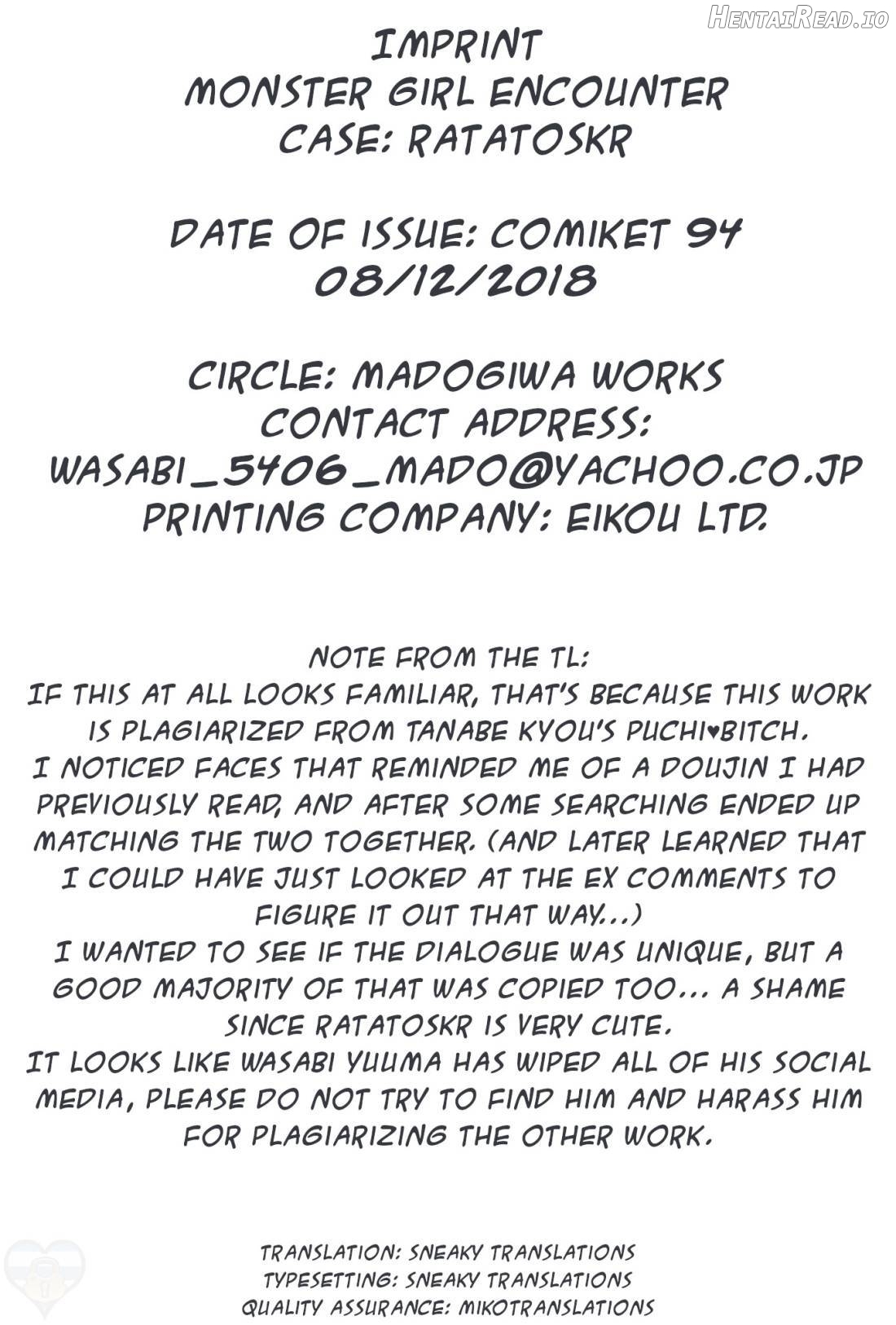 Mamono Musume Souguuki Case: Ratatoskr Chapter 1 - page 19