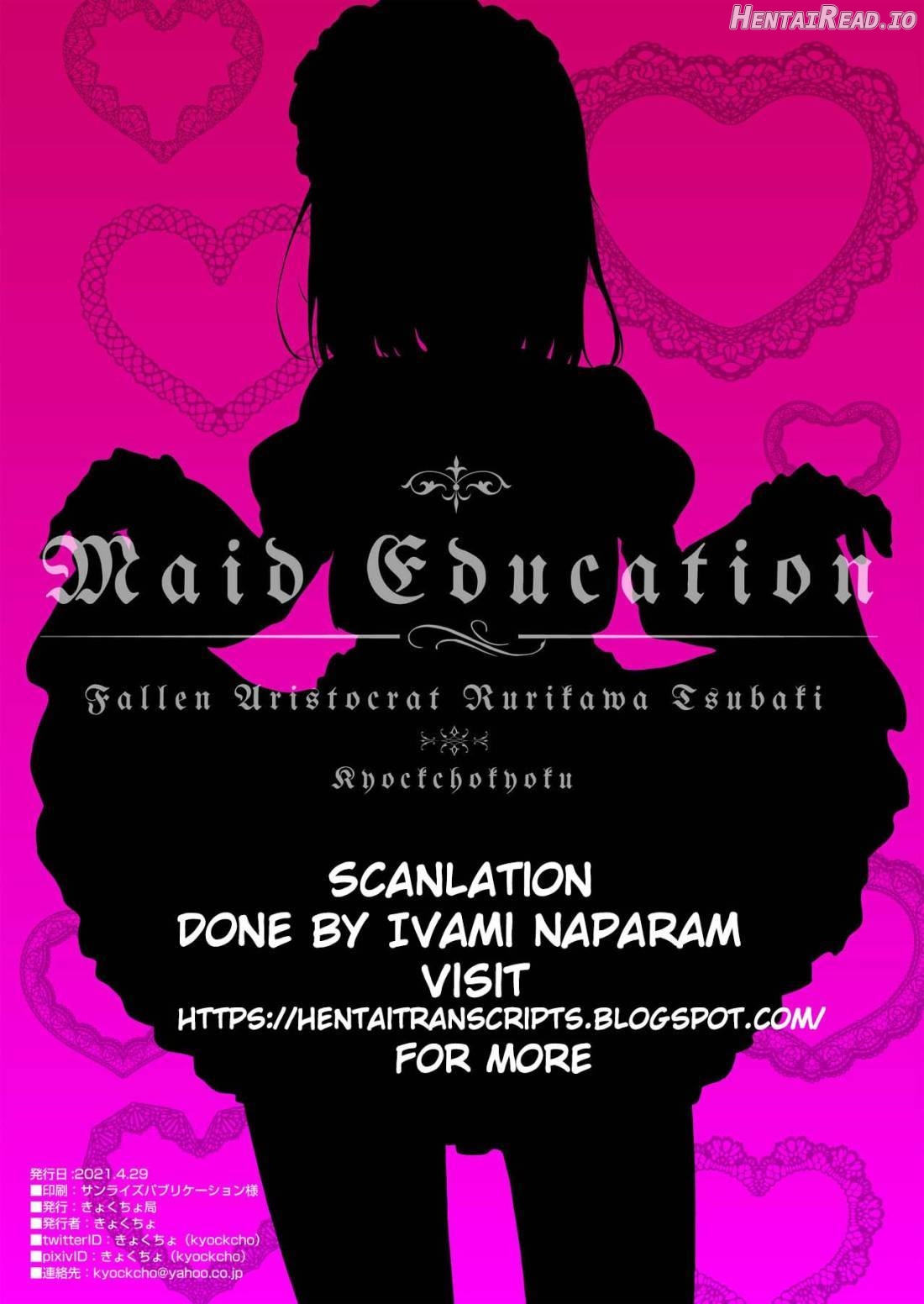 Maid Kyouiku. -Botsuraku Kizoku Rurikawa Tsubaki- Chapter 1 - page 26
