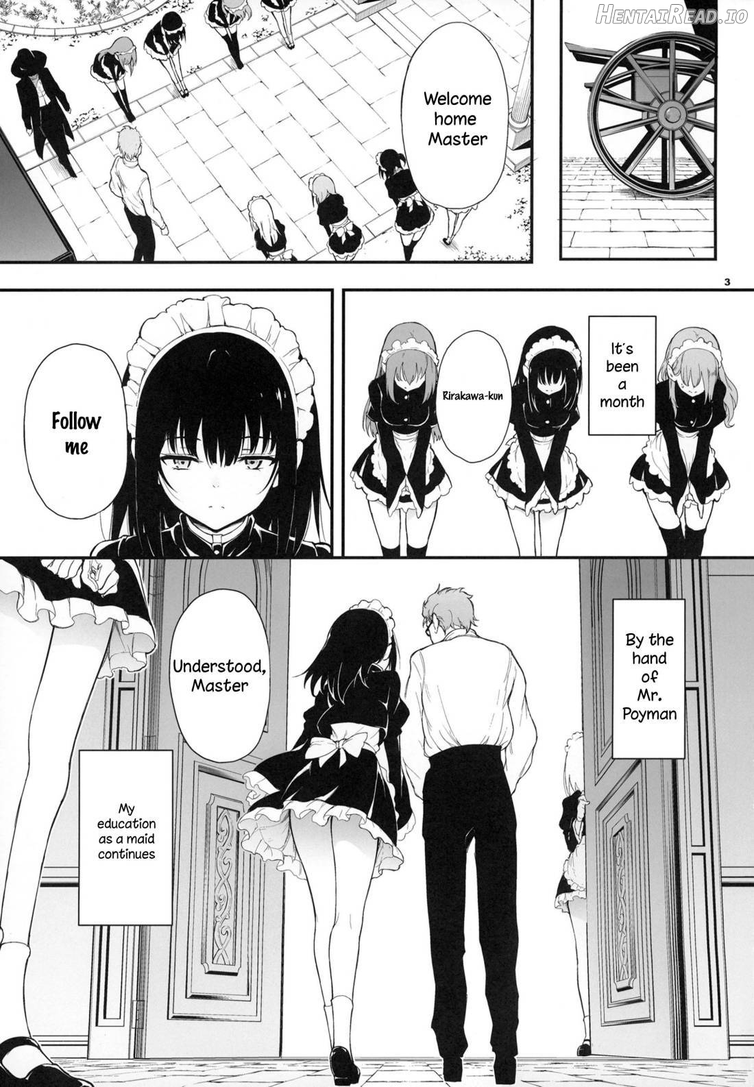 Maid Kyouiku. -Botsuraku Kizoku Rurikawa Tsubaki- Chapter 2 - page 2