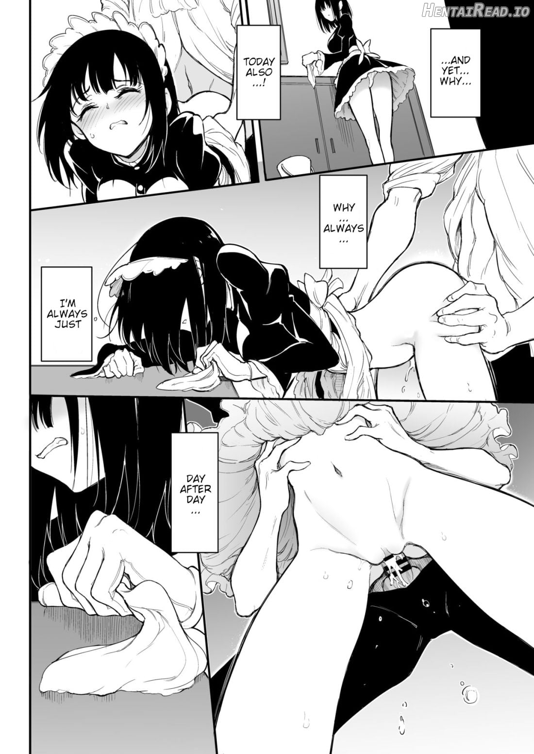 Maid Kyouiku. -Botsuraku Kizoku Rurikawa Tsubaki- Chapter 3 - page 7