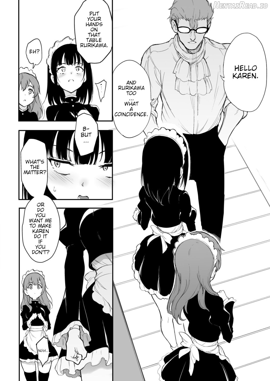 Maid Kyouiku. -Botsuraku Kizoku Rurikawa Tsubaki- Chapter 3 - page 11