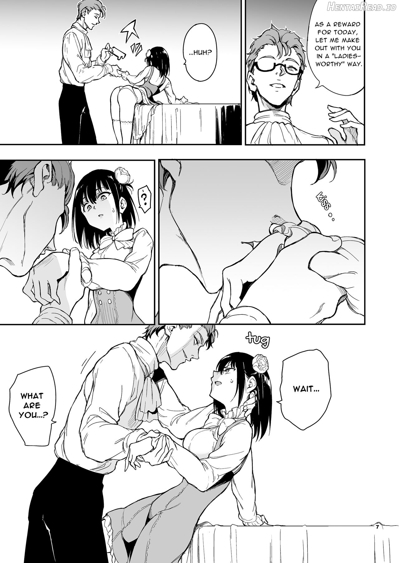 Maid Kyouiku. -Botsuraku Kizoku Rurikawa Tsubaki- Chapter 4 - page 6