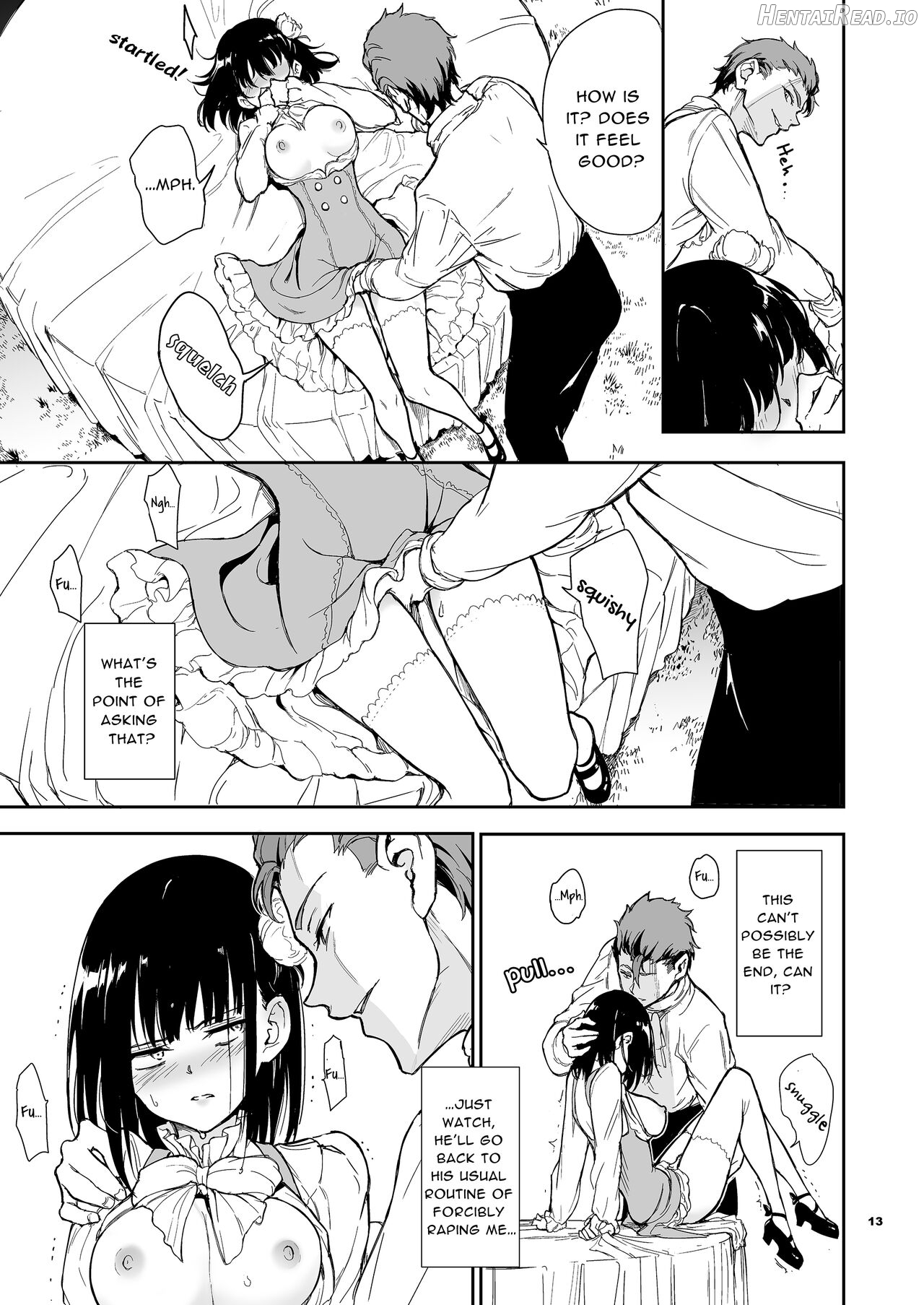 Maid Kyouiku. -Botsuraku Kizoku Rurikawa Tsubaki- Chapter 4 - page 12