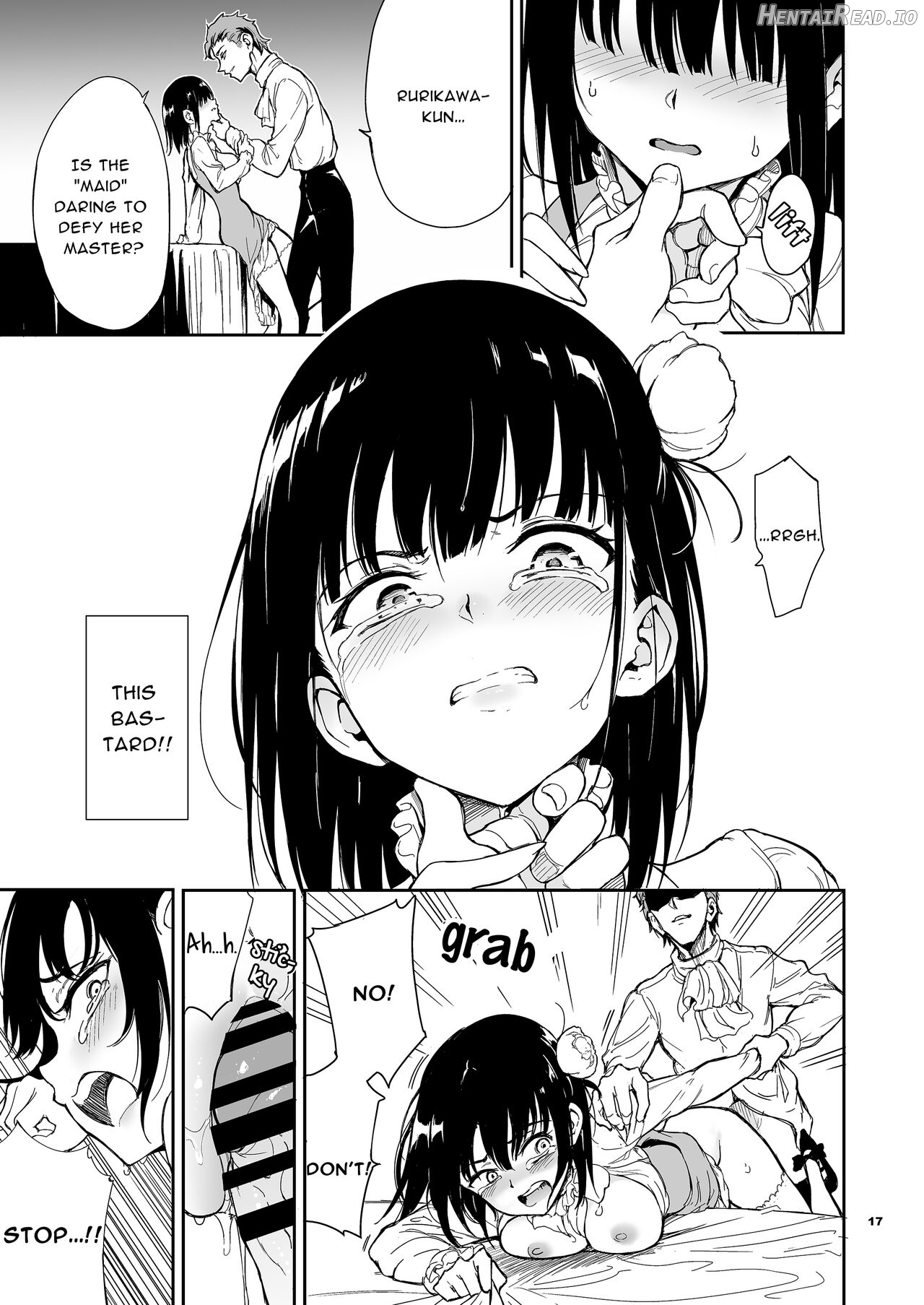 Maid Kyouiku. -Botsuraku Kizoku Rurikawa Tsubaki- Chapter 4 - page 16