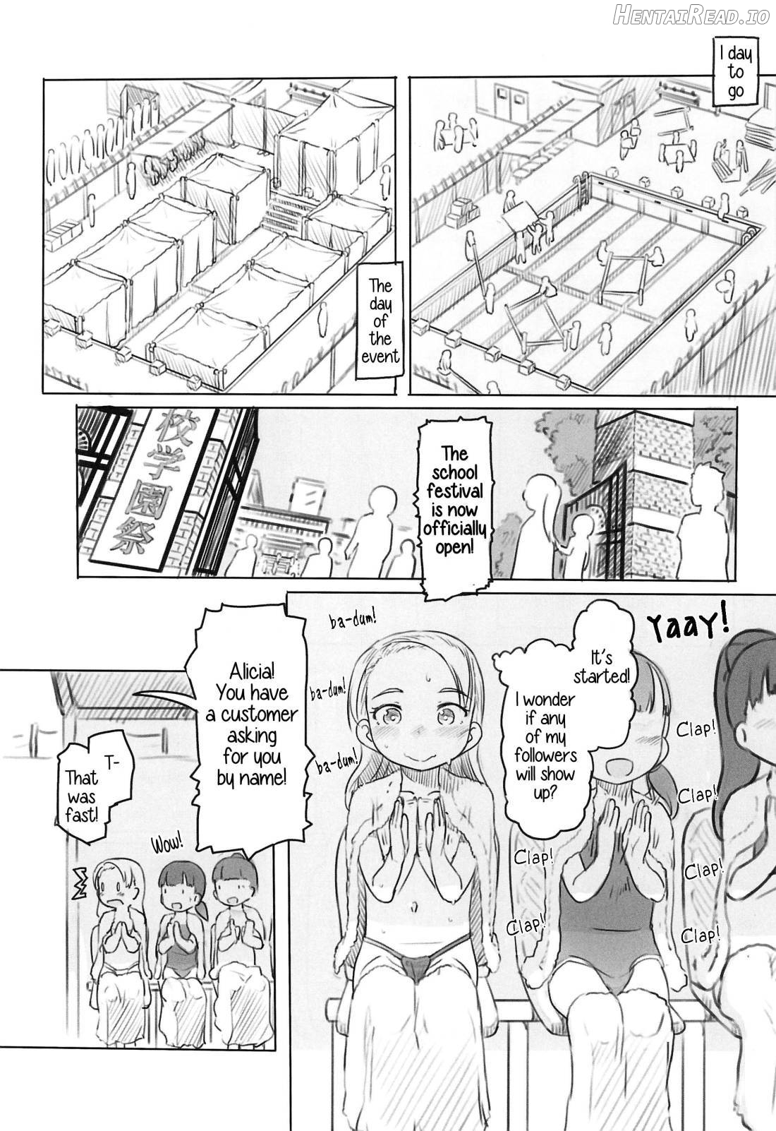 Ali-channel 4 - Class no Mogiten de Ofuro-ya-san Debut shichaimashita Chapter 1 - page 6