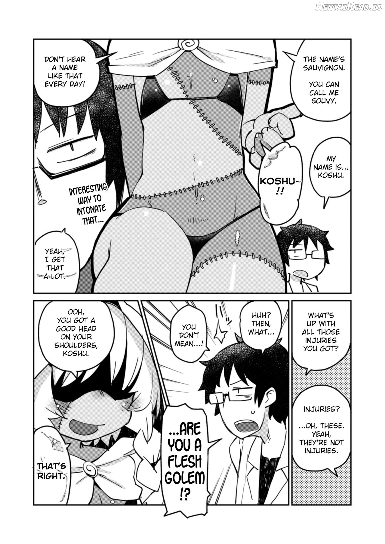 Kouhai no Tangan-chan Chapter 4 - page 8