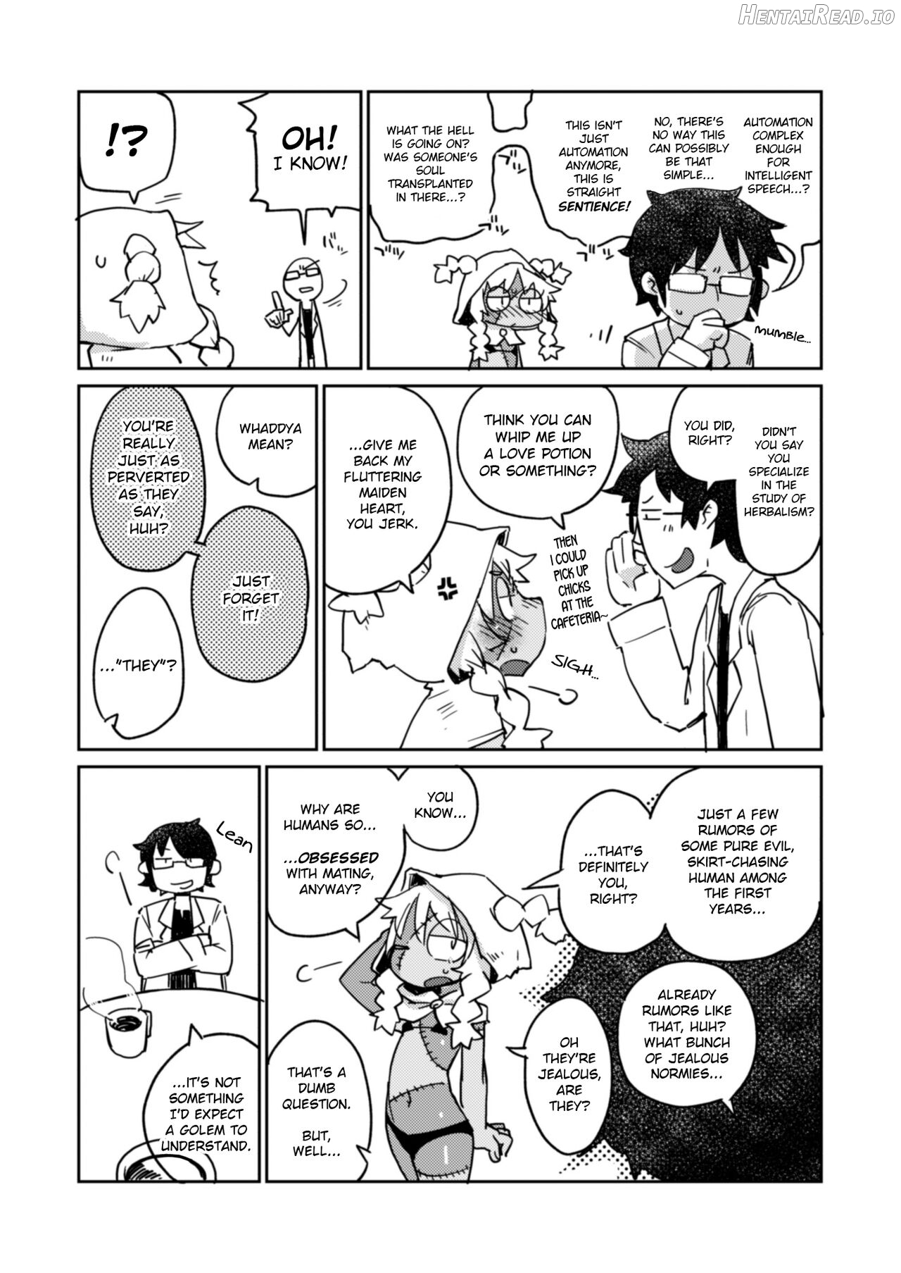 Kouhai no Tangan-chan Chapter 4 - page 10