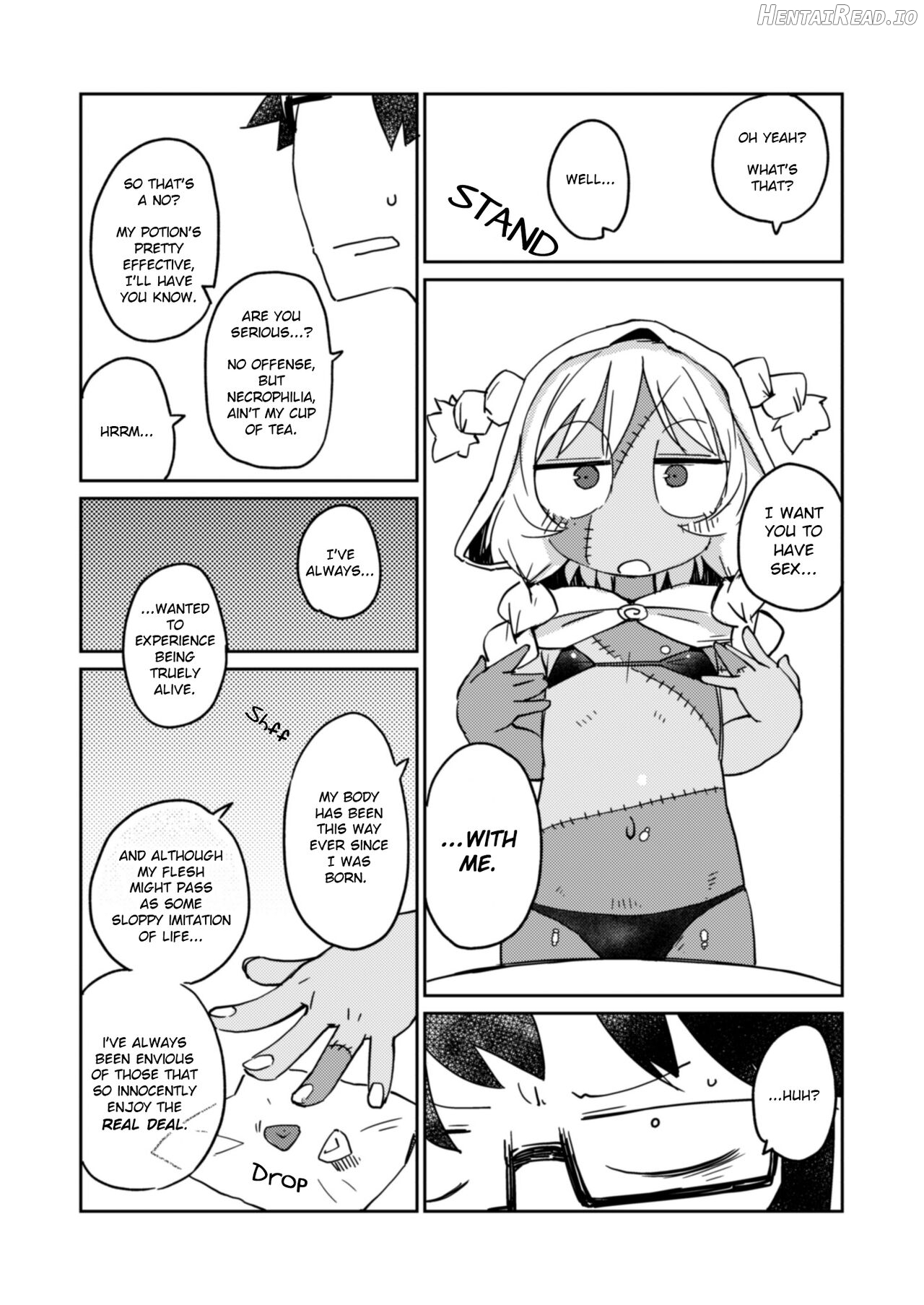 Kouhai no Tangan-chan Chapter 4 - page 12