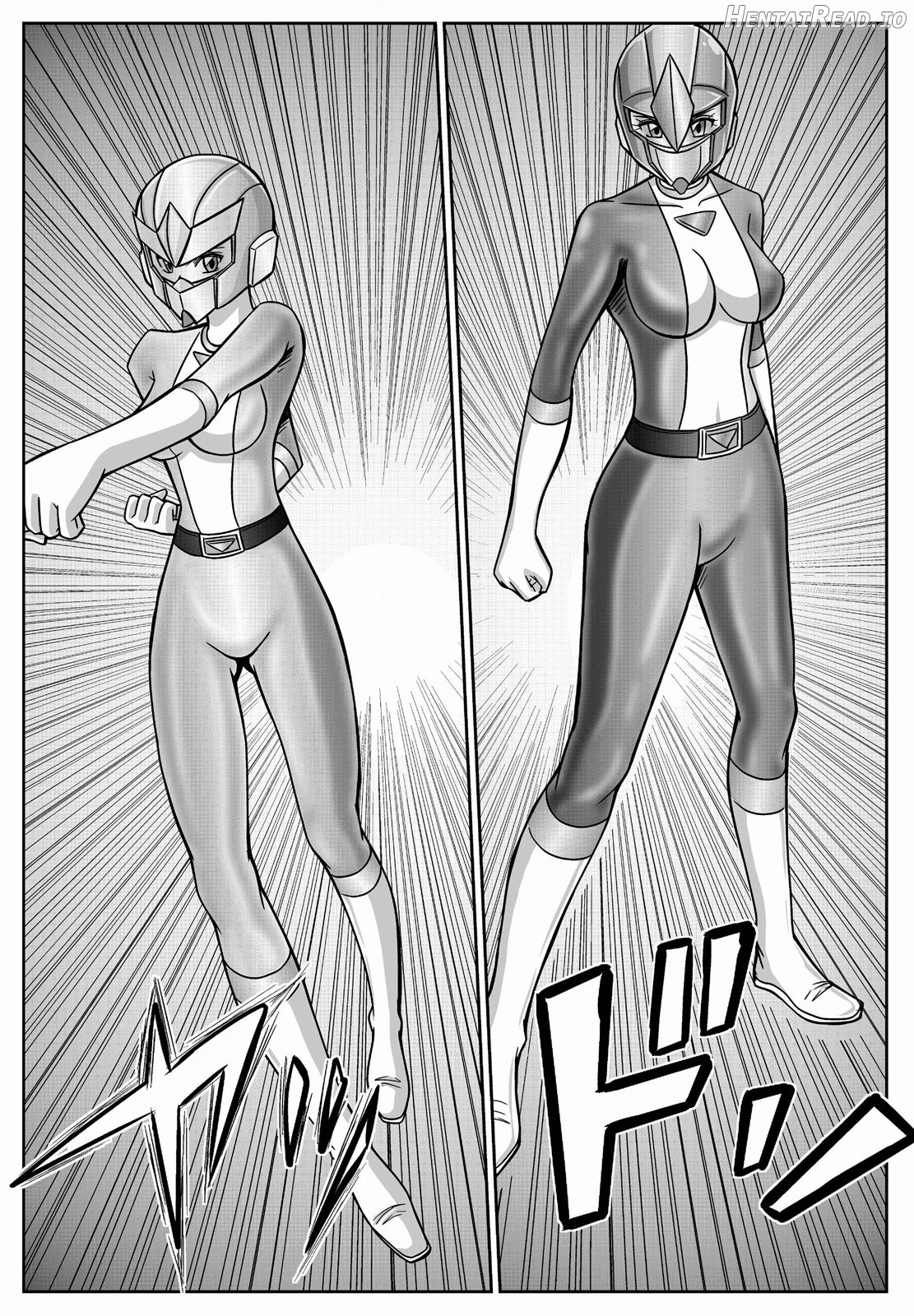 Tokubousentai Dinaranger ~Heroine Kairaku Sennou Keikaku~ Vol. 01 Chapter 4 - page 34