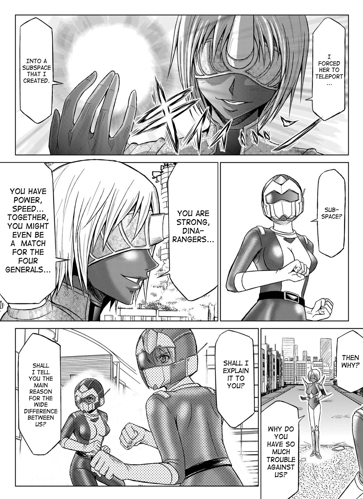 Tokubousentai Dinaranger ~Heroine Kairaku Sennou Keikaku~ Vol. 01 Chapter 6 - page 17