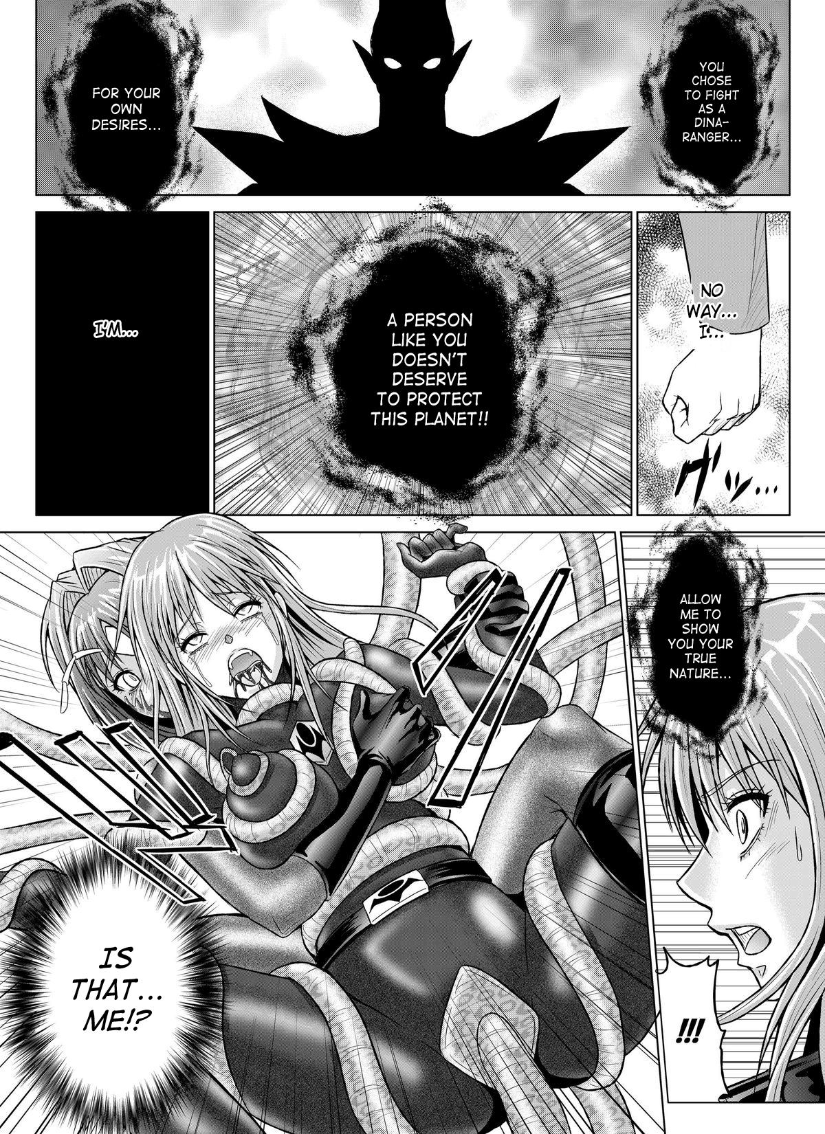 Tokubousentai Dinaranger ~Heroine Kairaku Sennou Keikaku~ Vol. 01 Chapter 6 - page 43
