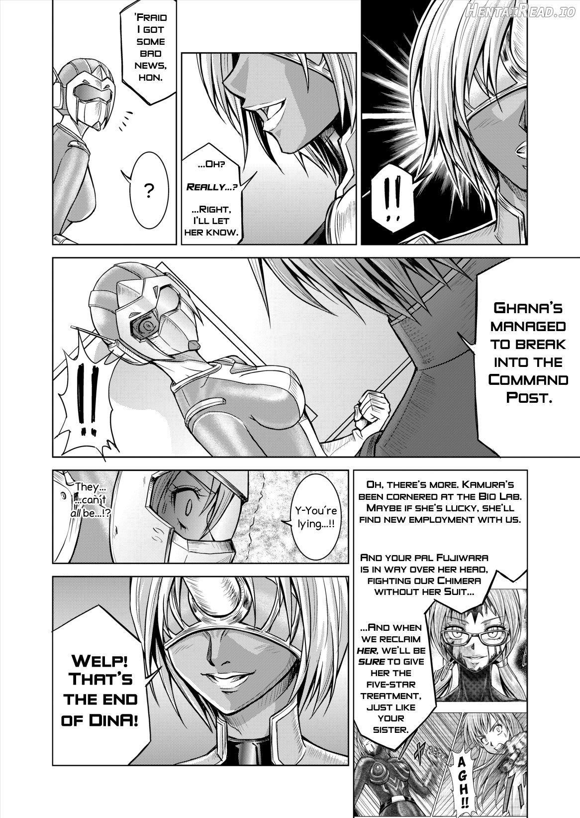 Tokubousentai Dinaranger ~Heroine Kairaku Sennou Keikaku~ Vol. 01 Chapter 8 - page 34