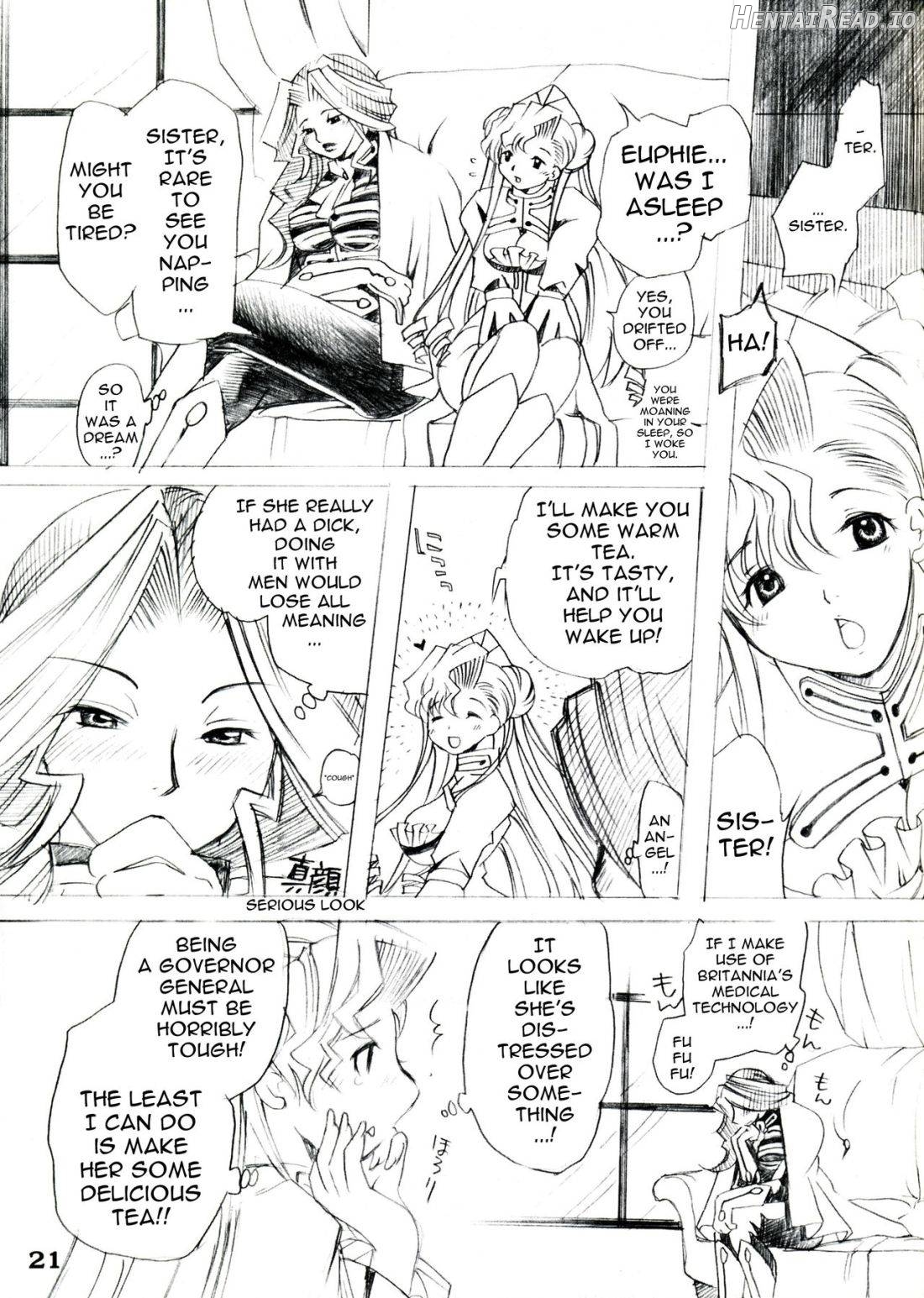 Futanari Euphemia x Kyonyuu Cornelia Chapter 1 - page 20