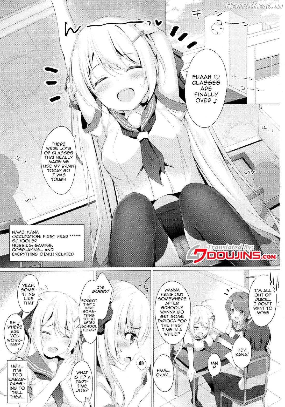 Kinpatsu Twinte JK-chan wa Bitch tte Hontou desu ka? Chapter 1 - page 2
