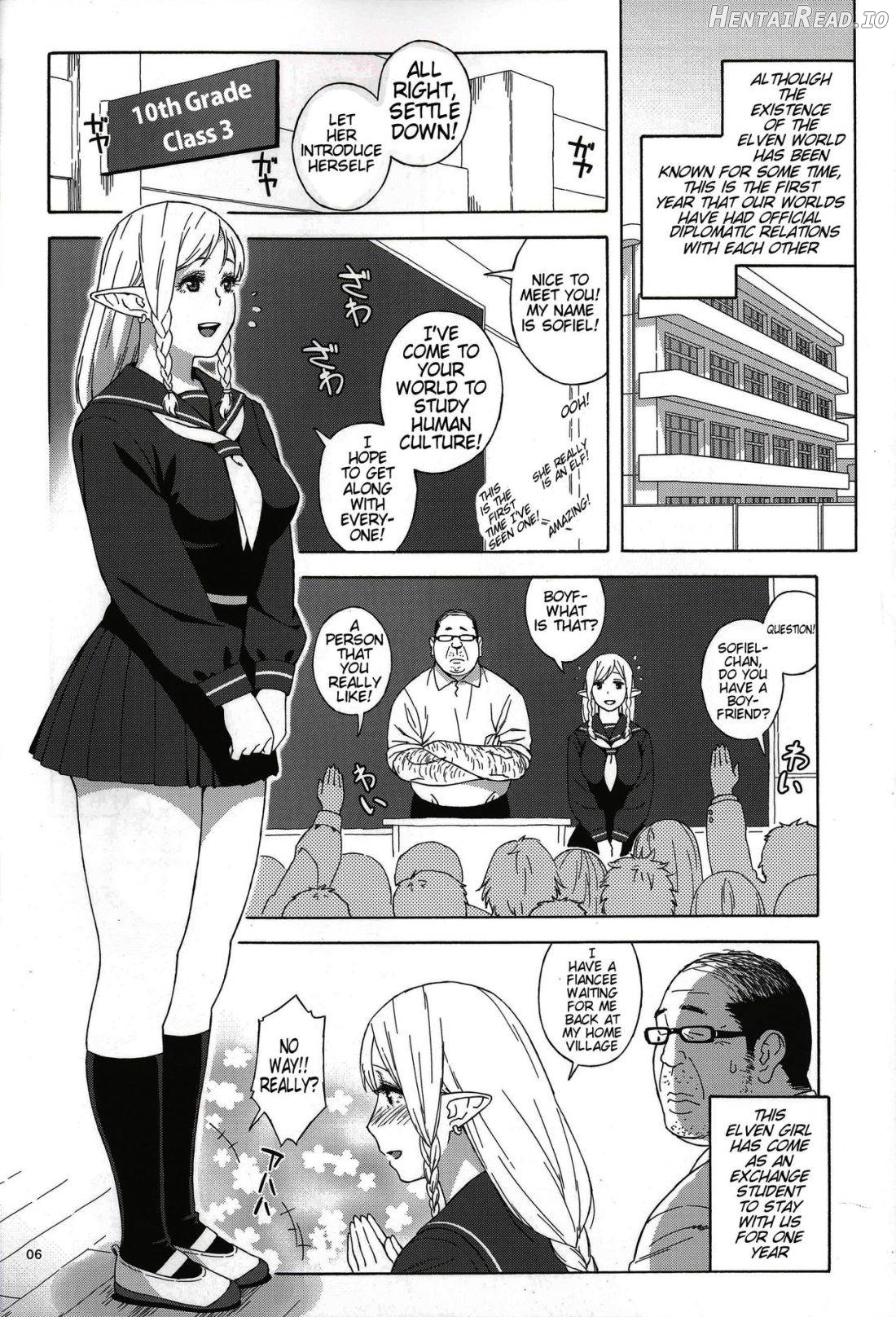 Tenkousei JK Elf -Houkago Choukyou Jugyou- Chapter 1 - page 4