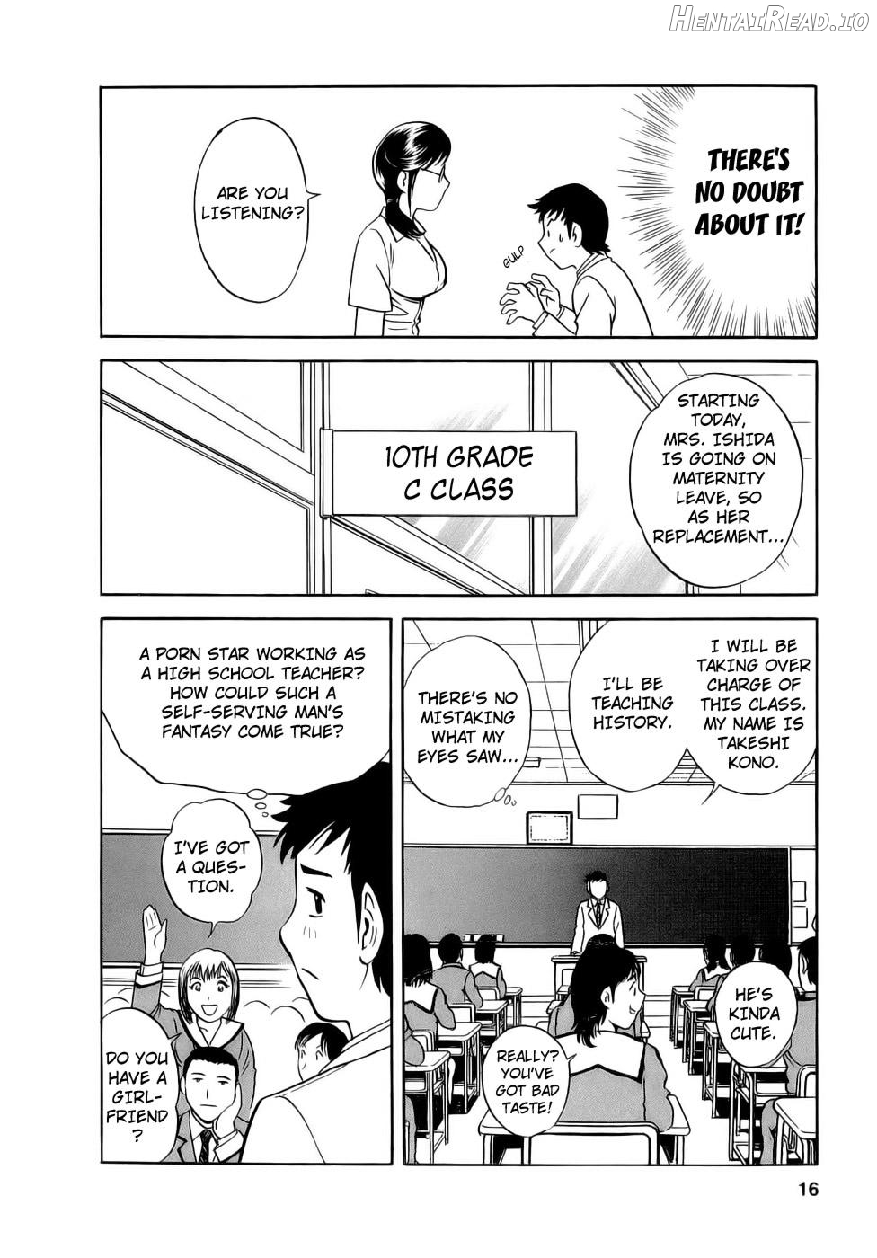 Mo-Retsu! Boin Sensei 2 Chapter 1 - page 14