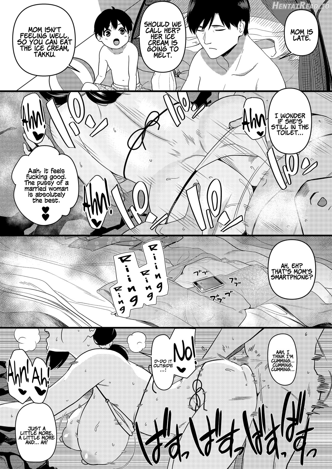 Okaa-san Itadakimasu. Side Story 3-4 Chapter 1 - page 56
