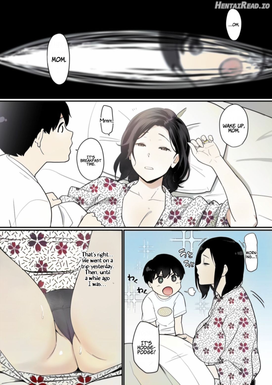 Okaa-san Itadakimasu. Side Story 3-4 Chapter 8 - page 61