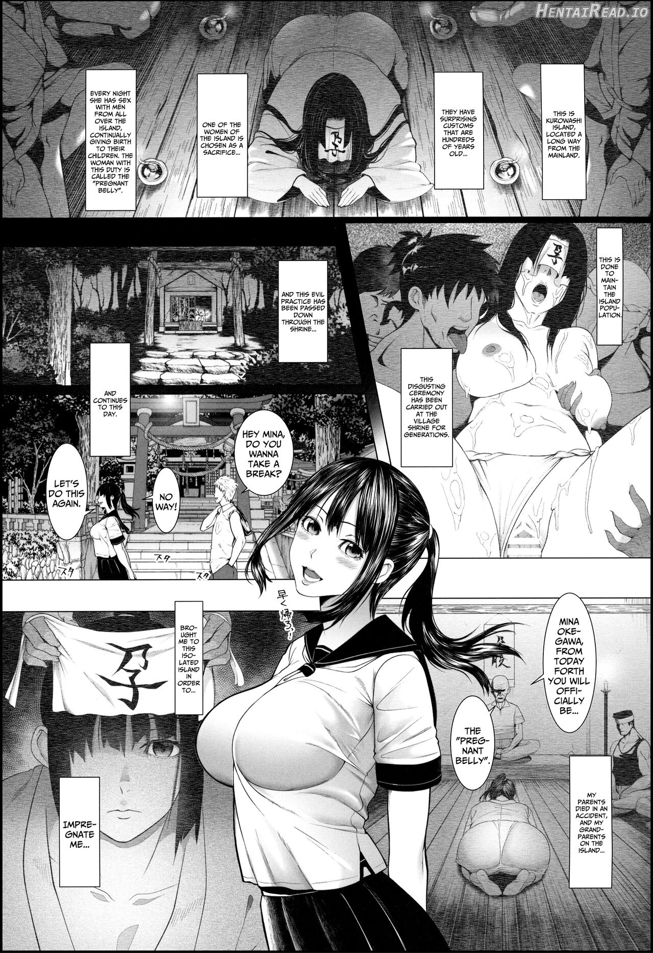 Haramase no Shima 2 ~Kodane o Shikomare Modaeru Otome~ Chapter 3 - page 2