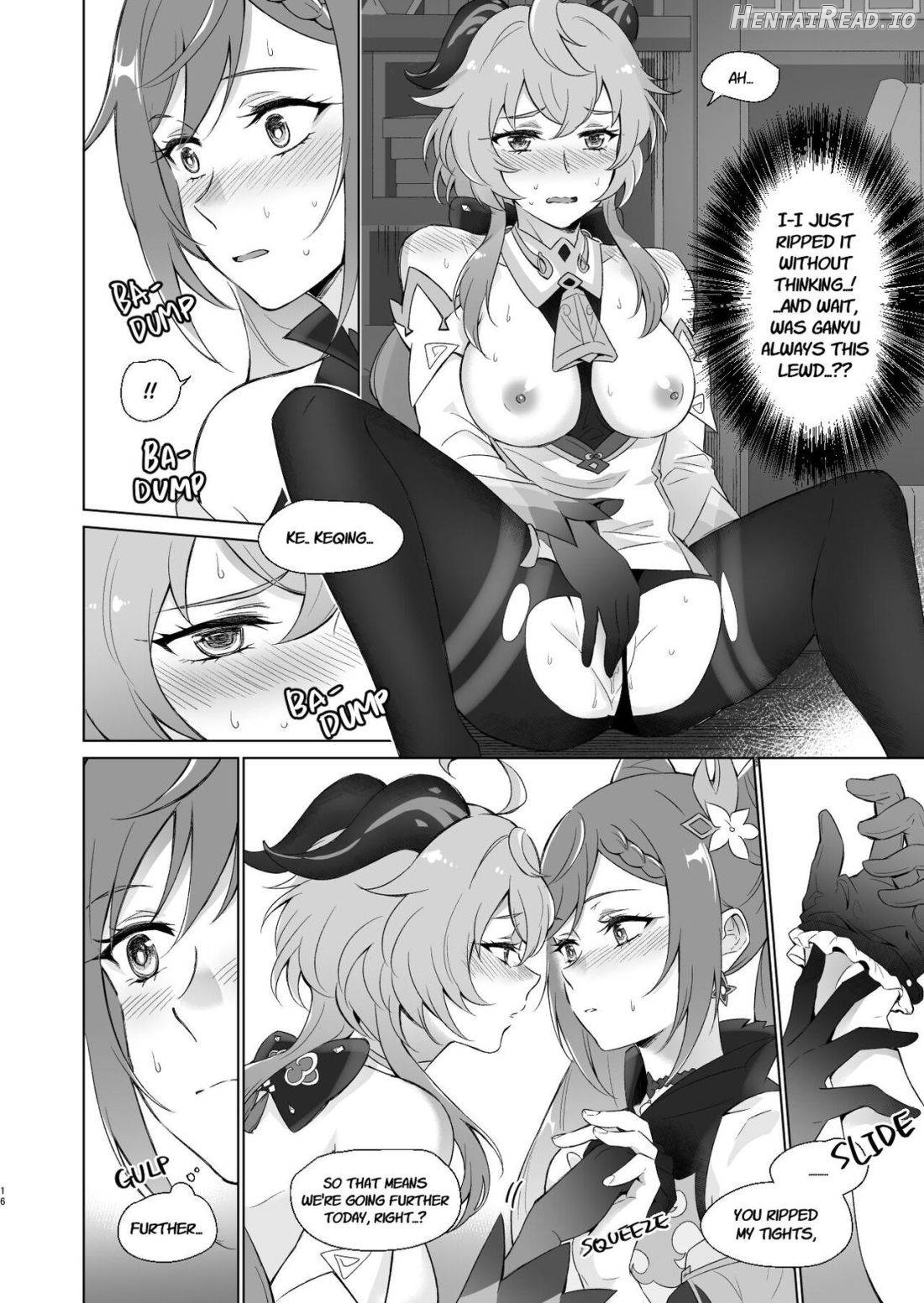 Ganyu to Ecchi ga Shitai! - Sleep with me, Ganyu Chapter 1 - page 13