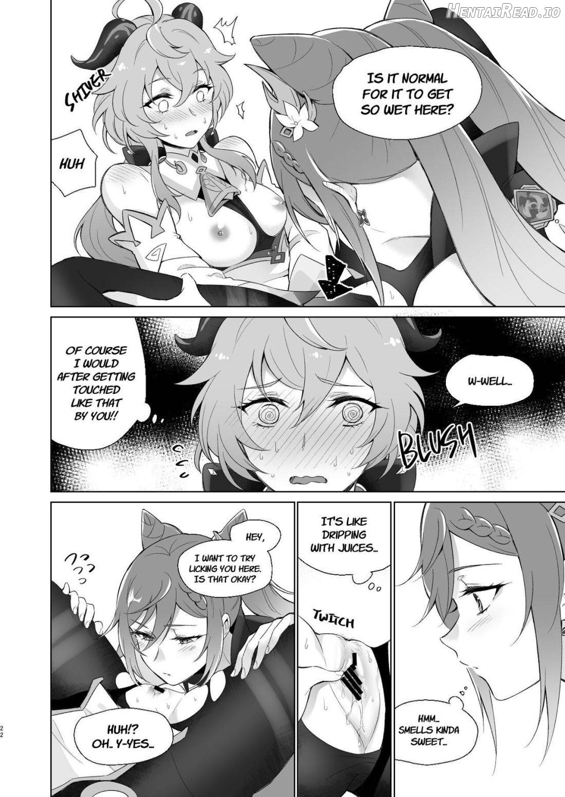 Ganyu to Ecchi ga Shitai! - Sleep with me, Ganyu Chapter 1 - page 19