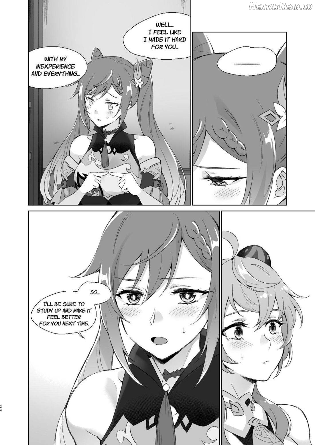 Ganyu to Ecchi ga Shitai! - Sleep with me, Ganyu Chapter 1 - page 31