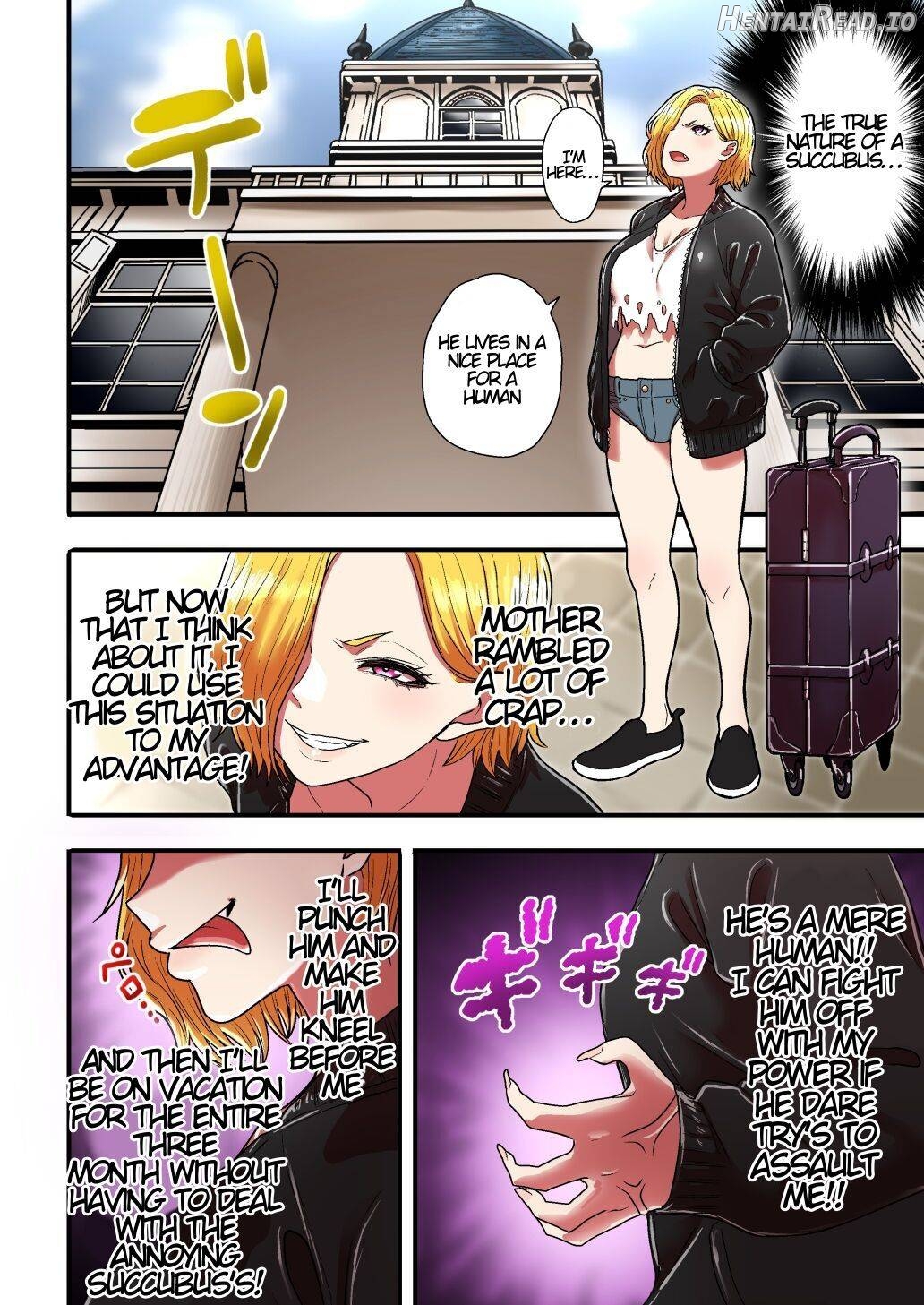 Junjou Yankee Succubus Marsha-chan ~Ningen-kai de Succubus Kenshuu~ Chapter 1 - page 5